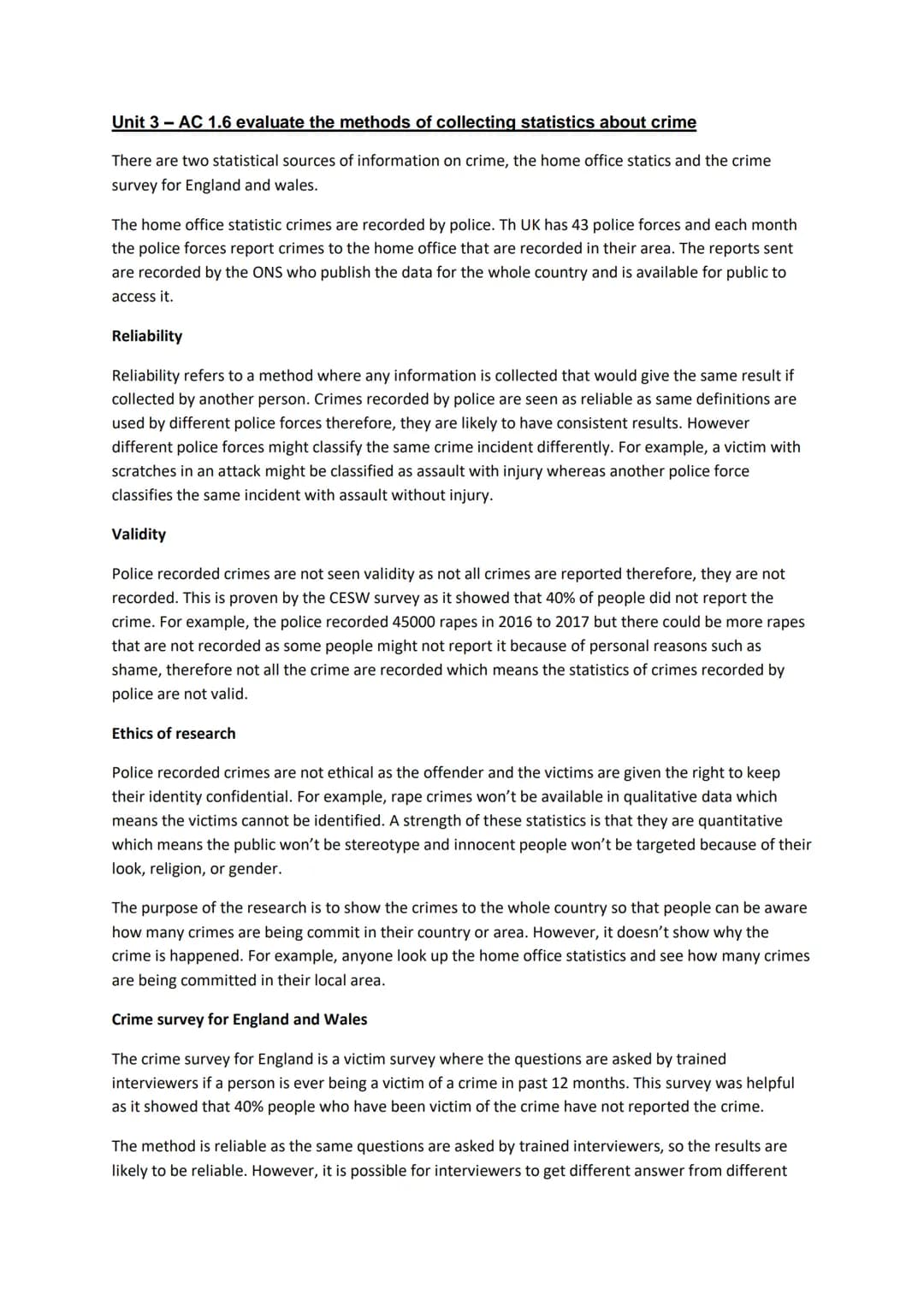 # Unit 1-1.4 describe the media representation of crime and 1.5 explain the impact of the media representation on the public perception of c