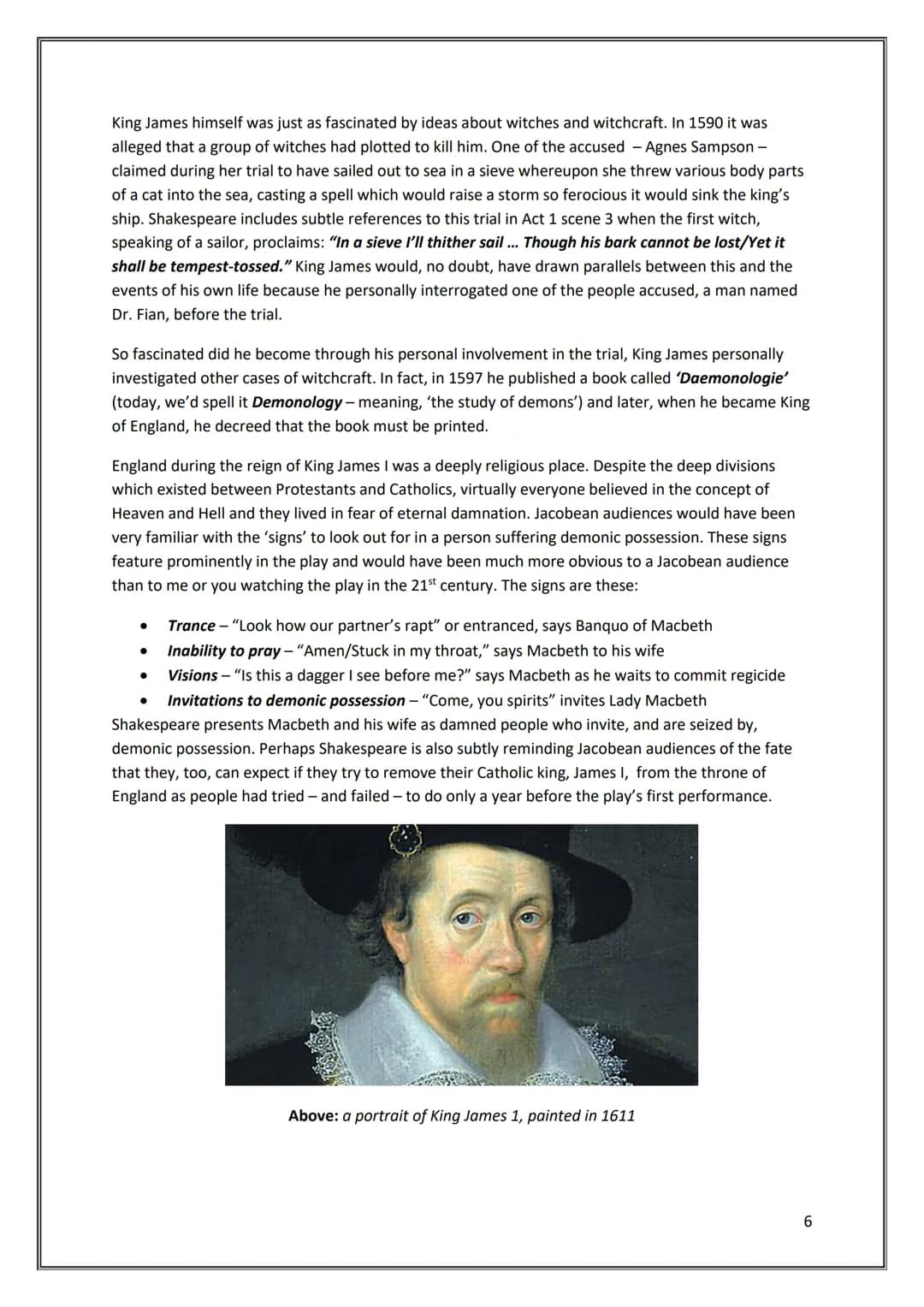 AQA English Literature Paper 1
Macbeth
Revision booklet
1 # REMINDER
In the exam, you will be presented with a short extract from the pla