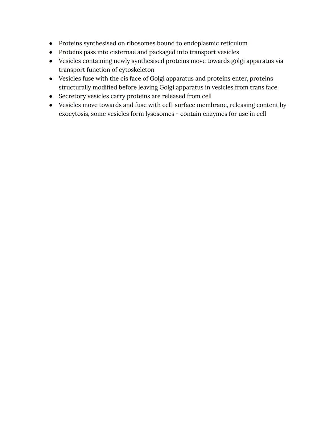 Development of microscopes allow biologists to discover more detail of cell ultrastructure,
increased knowledge of structure led to better u