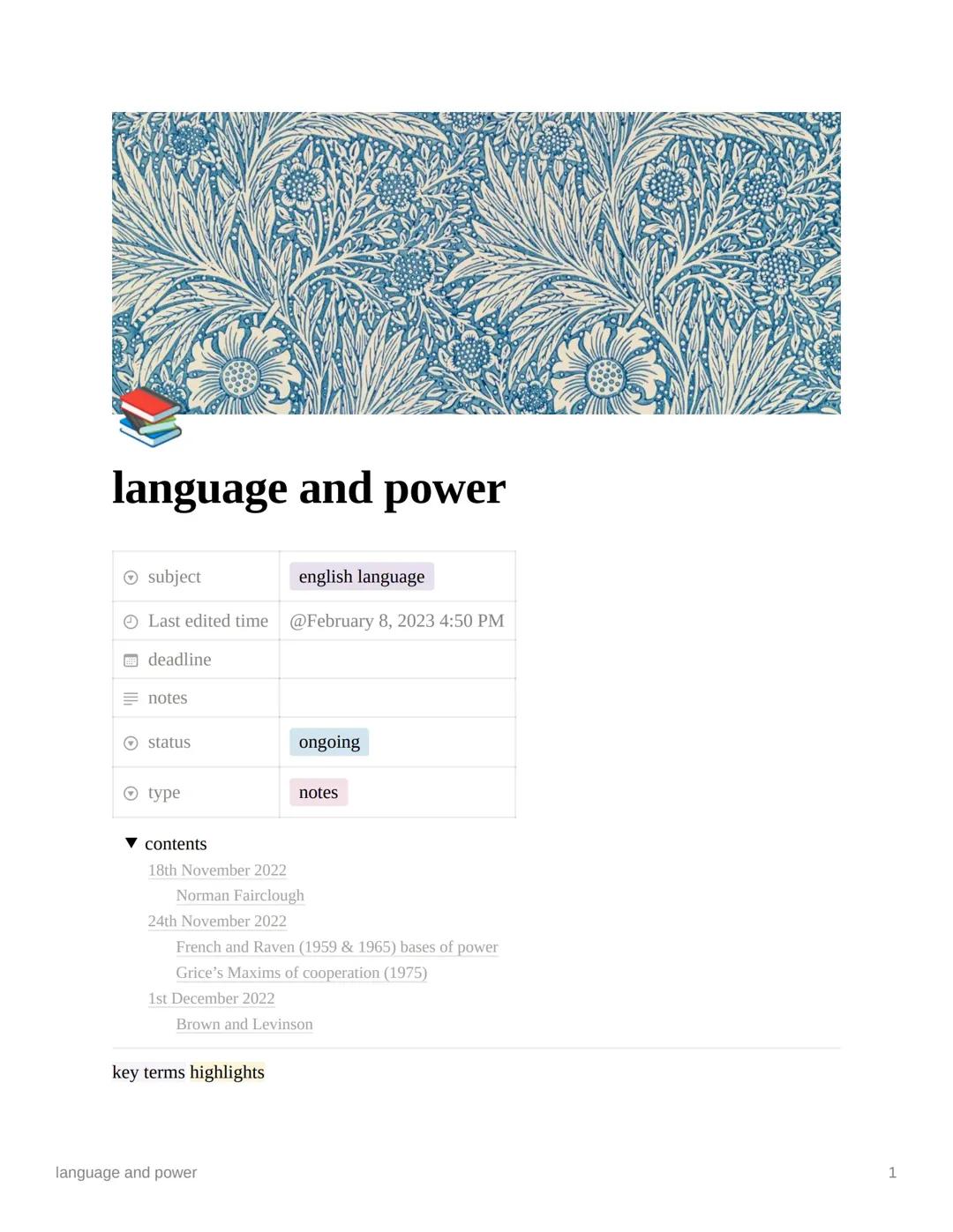 Understanding Language and Power: A-Level English Notes