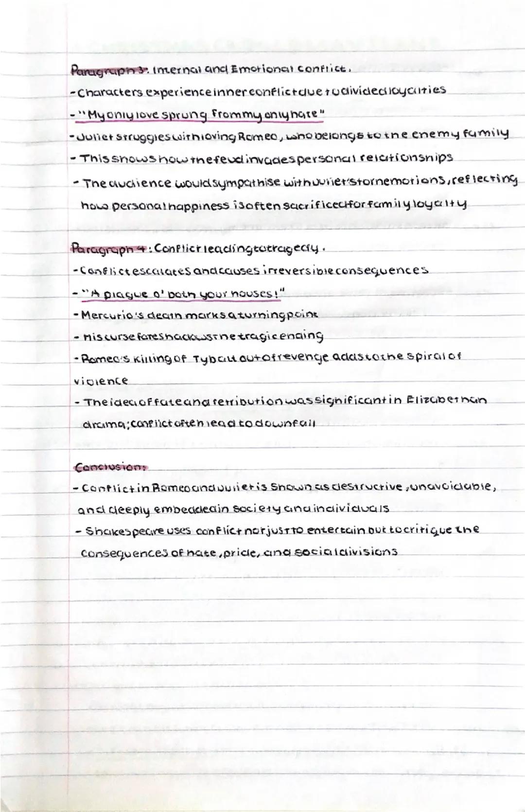 ROMEO AND JULIET ESSAY PLANS
How is the theme of fate presented in the play?
Introduction:
-fare is inevitable
-Shakespeare explores the pow