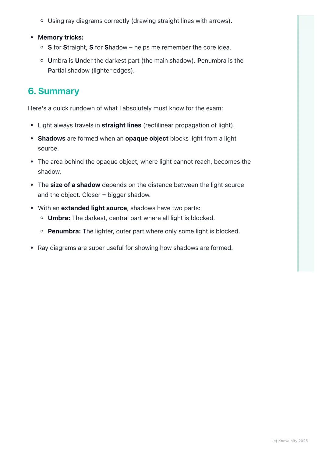# Light Travels in Straight Lines
1. Overview
Right, let's get stuck into "Light Travels in Straight Lines"! This topic is super
important