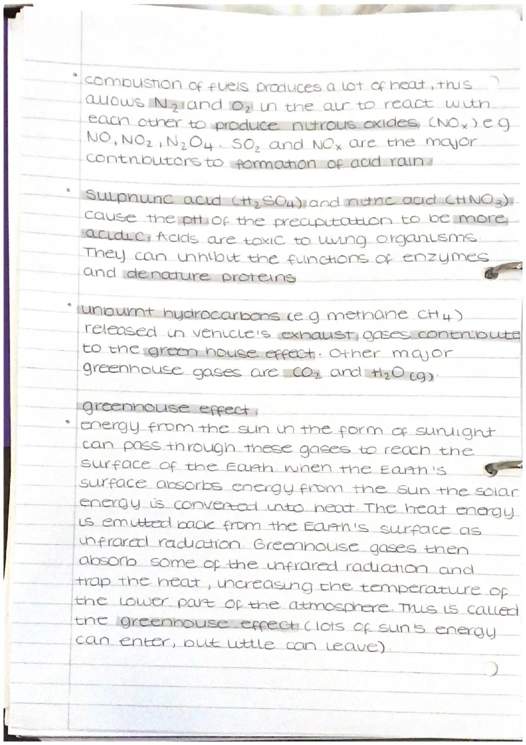O
Cleaner Fuels
CO₂ - complete combustion of carbon un fuel =
global warming
CO (carbon monoxide)
-
uncomplete combustion
of carbon un fuel.