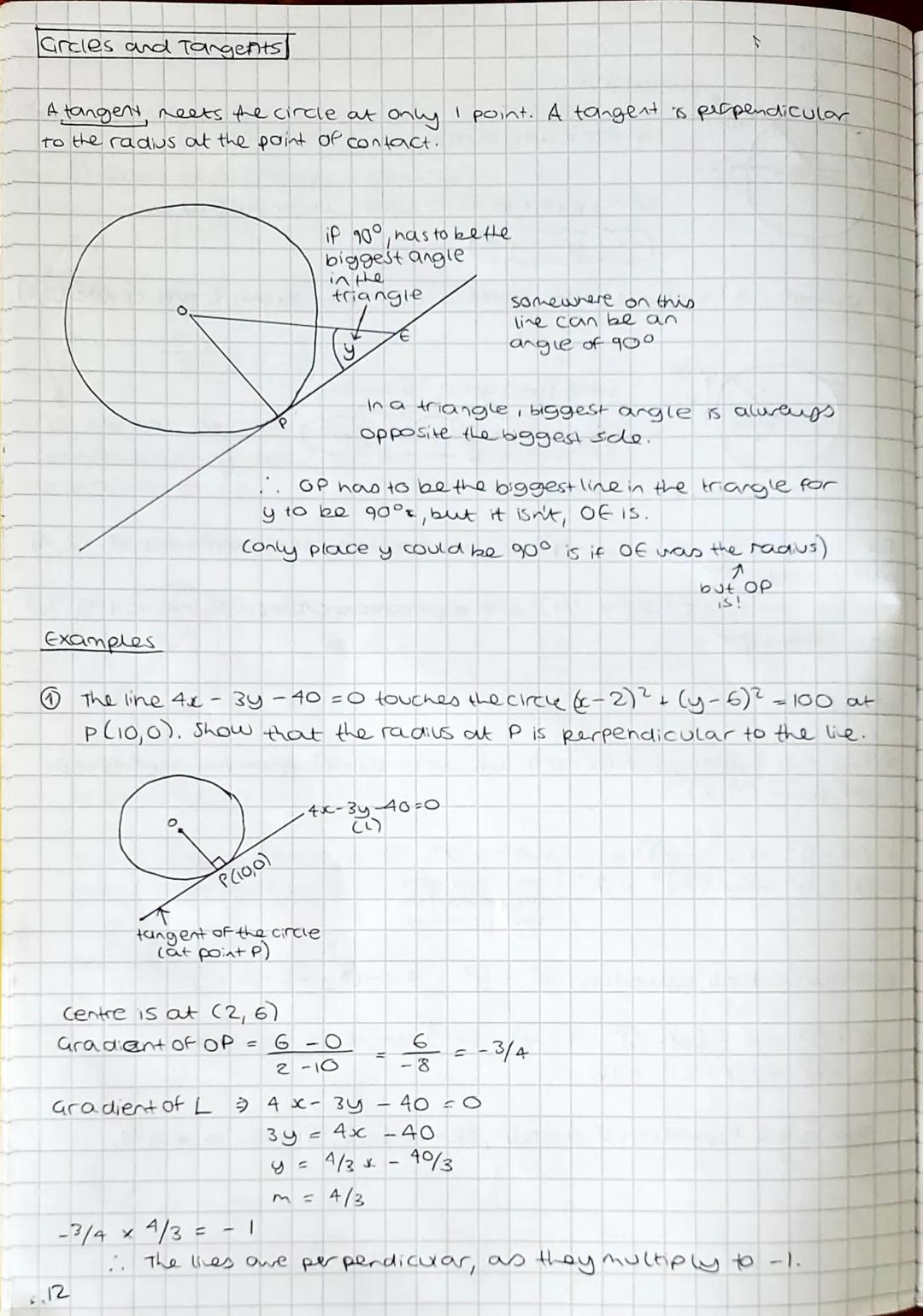 Eirde Geometry
The points (-2,8), V (7, 7) and Ww(-3, -1) lie on a circle.
() show that AUVW has a right angle
m
10
mw
muw
=
7-8
7-2
-1-7
3-
