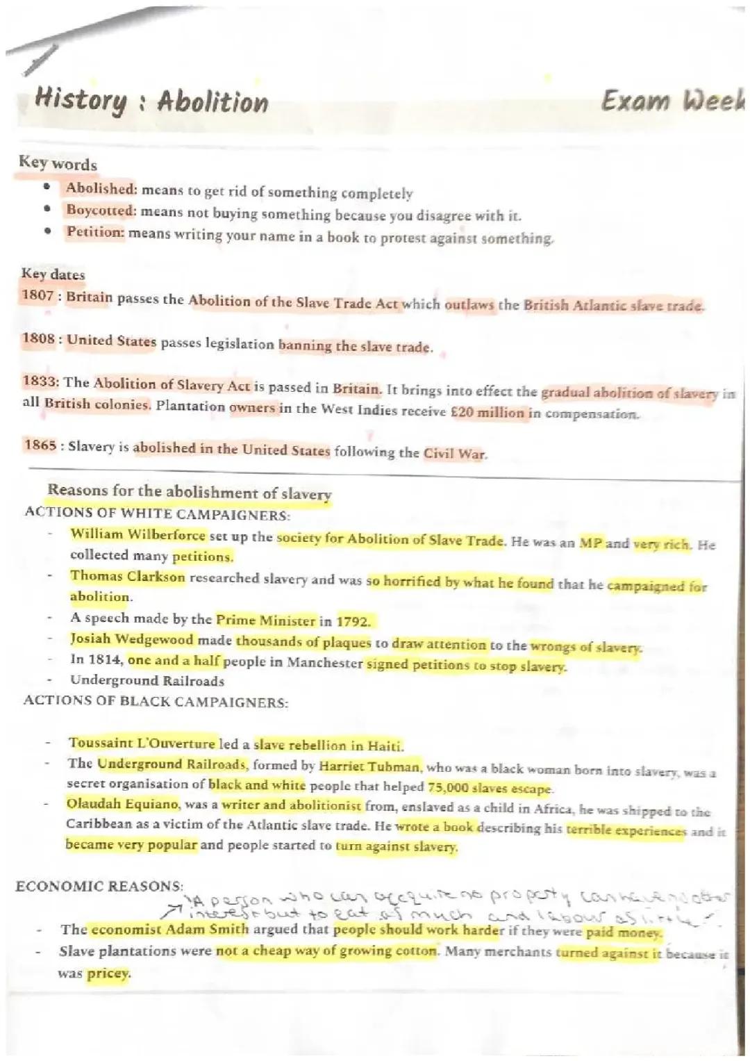 How Brave People Helped End Slavery: The 1807 Law