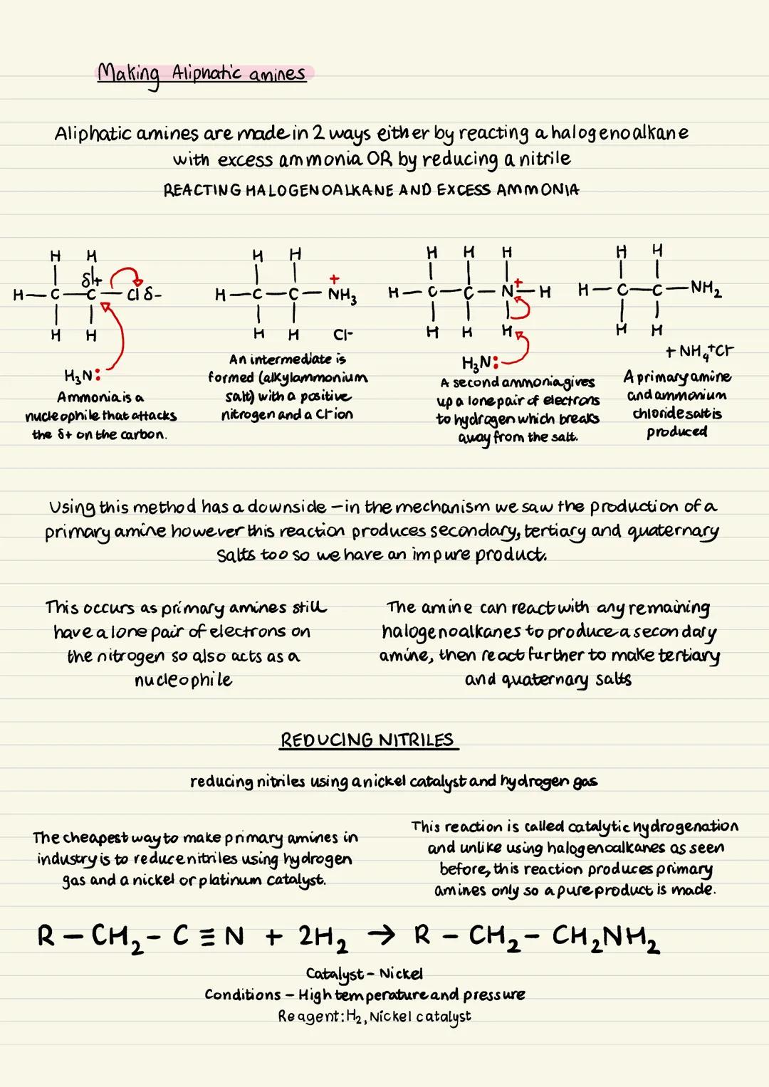 30.
대주대-tun
※
E Primary
H₂C - N
methylamine
H
"H
Secondary
-CH₂
H₂C-N
H
dimethylamine
Amines as a
a base
Amines are also
nucleophiles as
wel