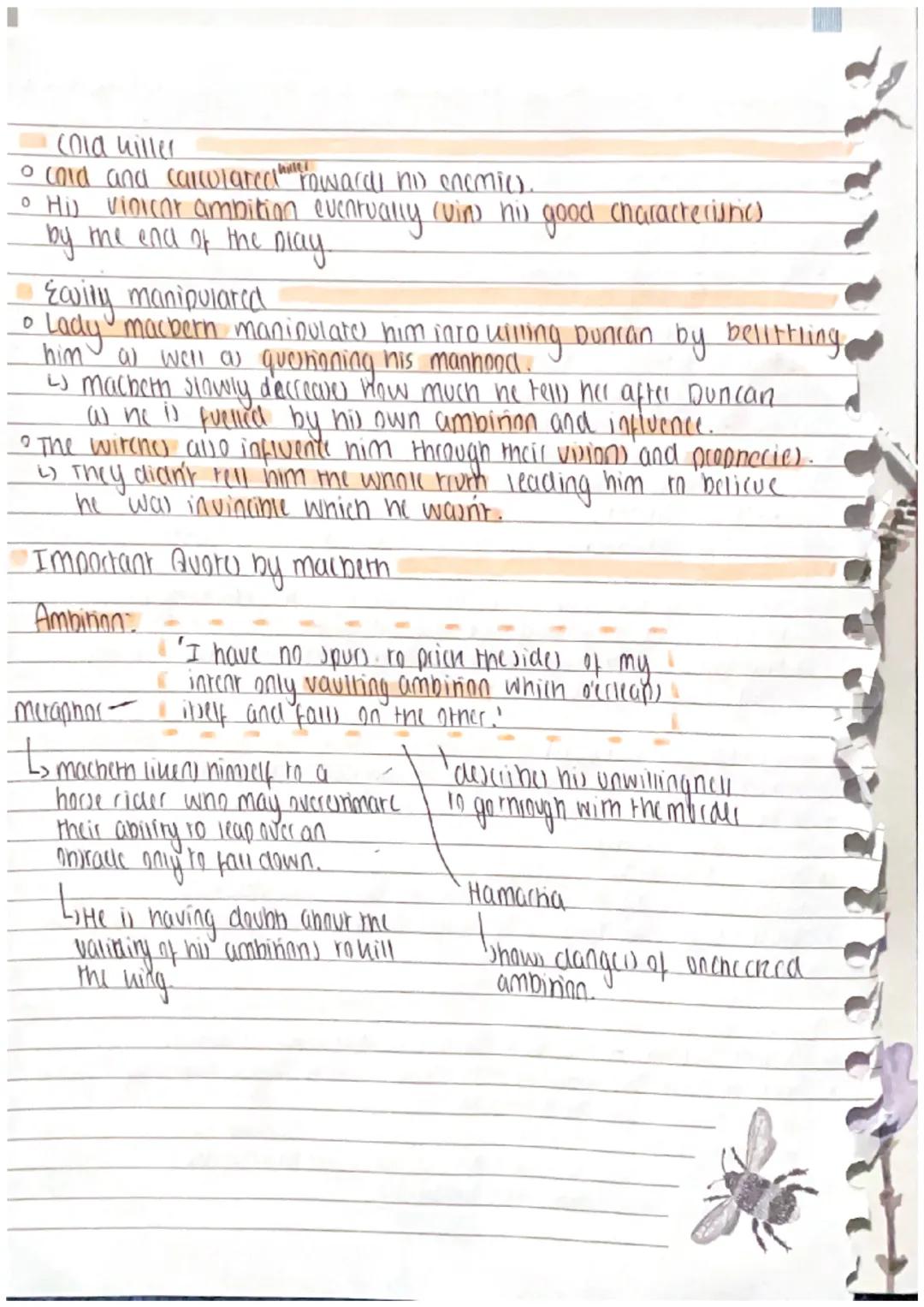 # ัะฐััััะฟะตะฟะฐัะฐcter analysis
- macbern-
Guilty conscience
โข Paranoid - always thinus someone or somerning is going ro
carch him.
โข He was