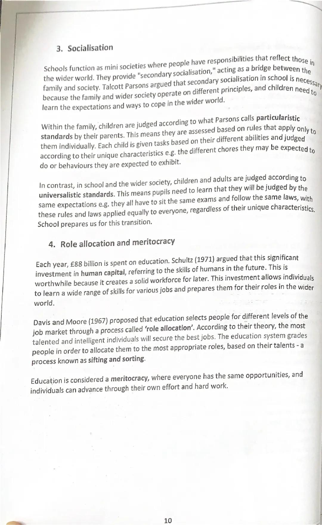 # Introduction to Education &
Functionalism
Learning Intention: What is the role of the education system?
Learning goals
1. To explore and