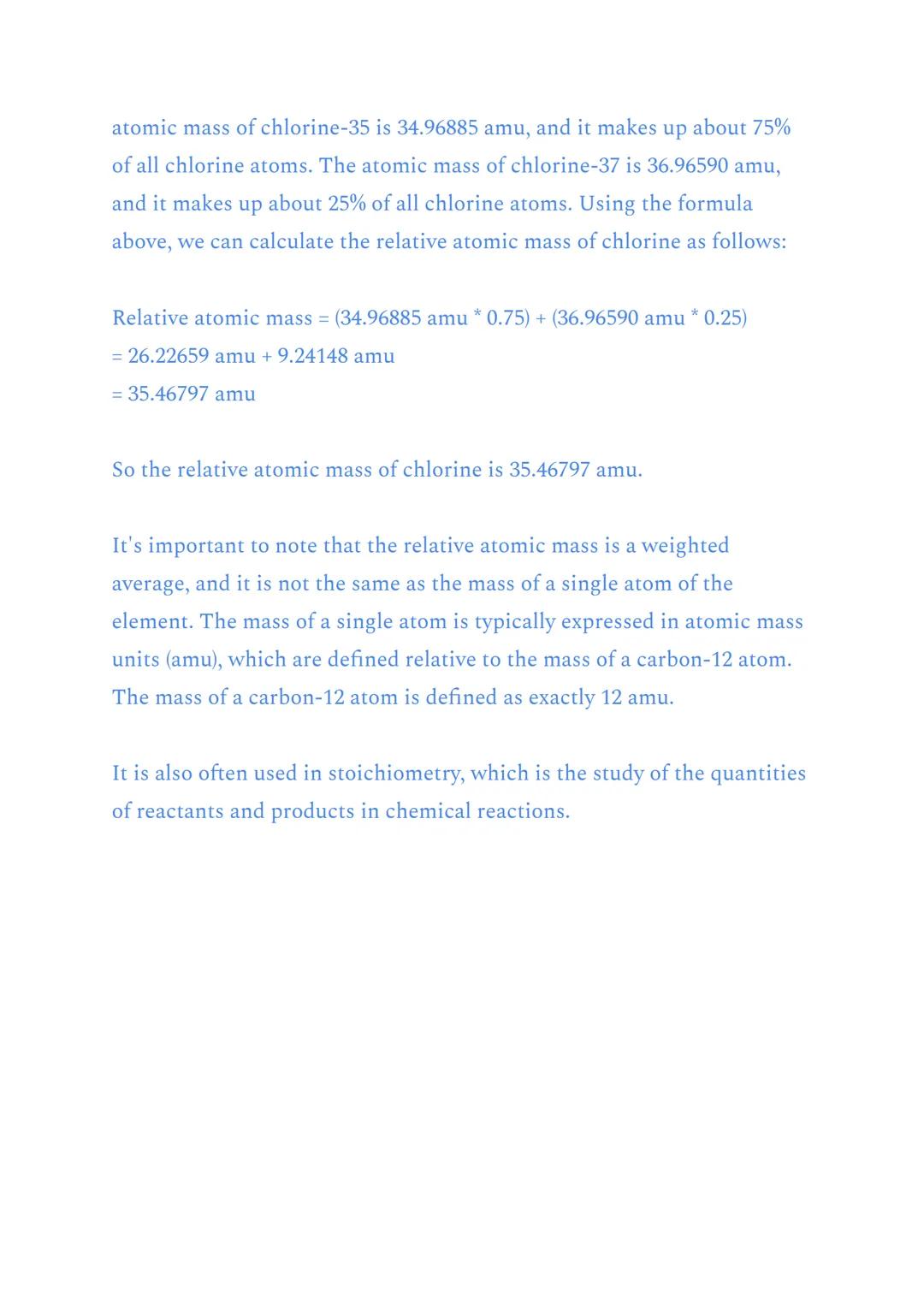 Elements, Isotopes and Relative Atomic Mass
Elements are the basic units of matter and the defining structure of the
periodic table. The per
