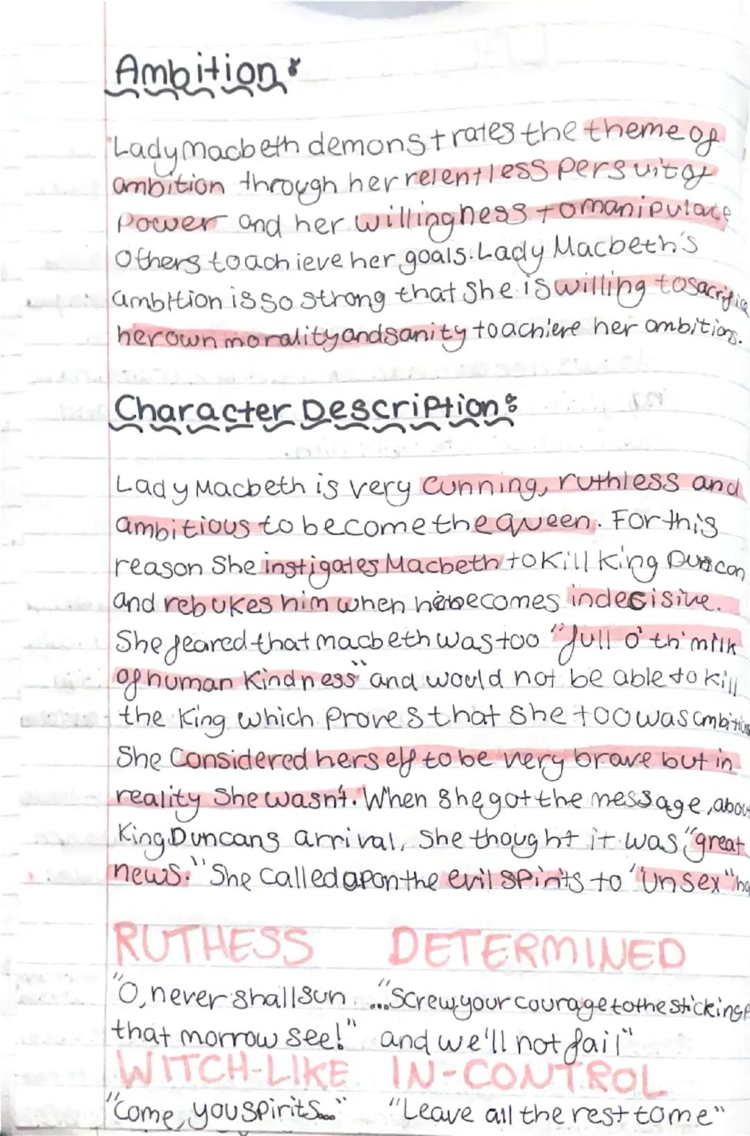 # THE
## Witches
Context: The Witches are **evil, powerful**, and **manipulative**. Stagecraft is an important factor in presenting how **u