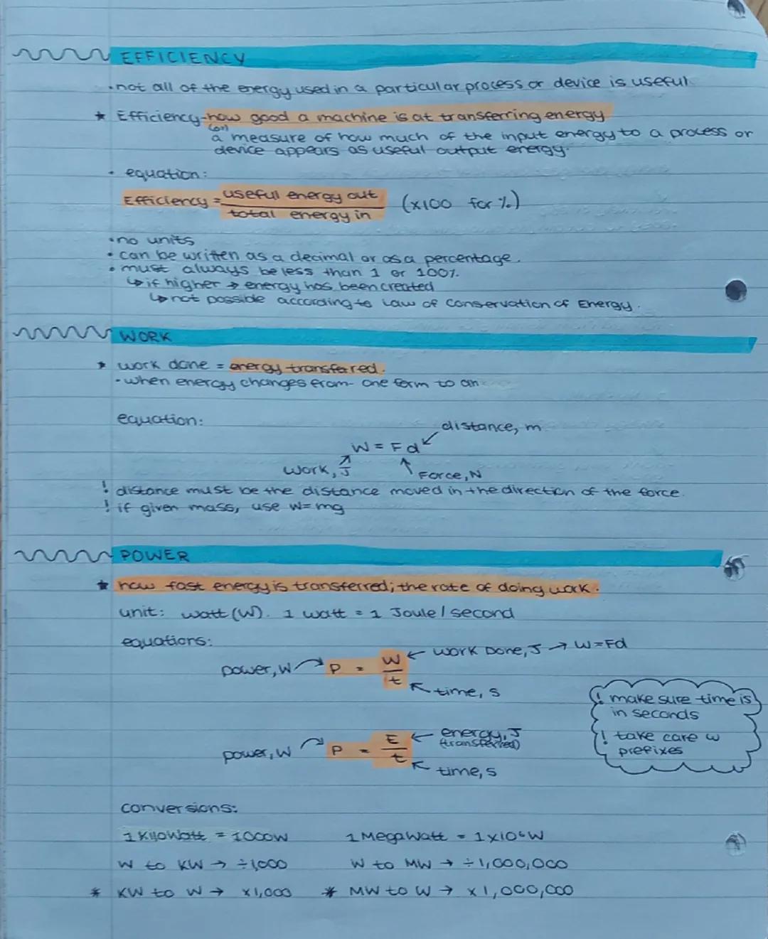 ENERGY
FORMS OF ENERGY
stored energy in
-food
batteries
-fuel.
chemical
light
heat
electrical
forms of
energy
Sound
magnetic
gravitational
K