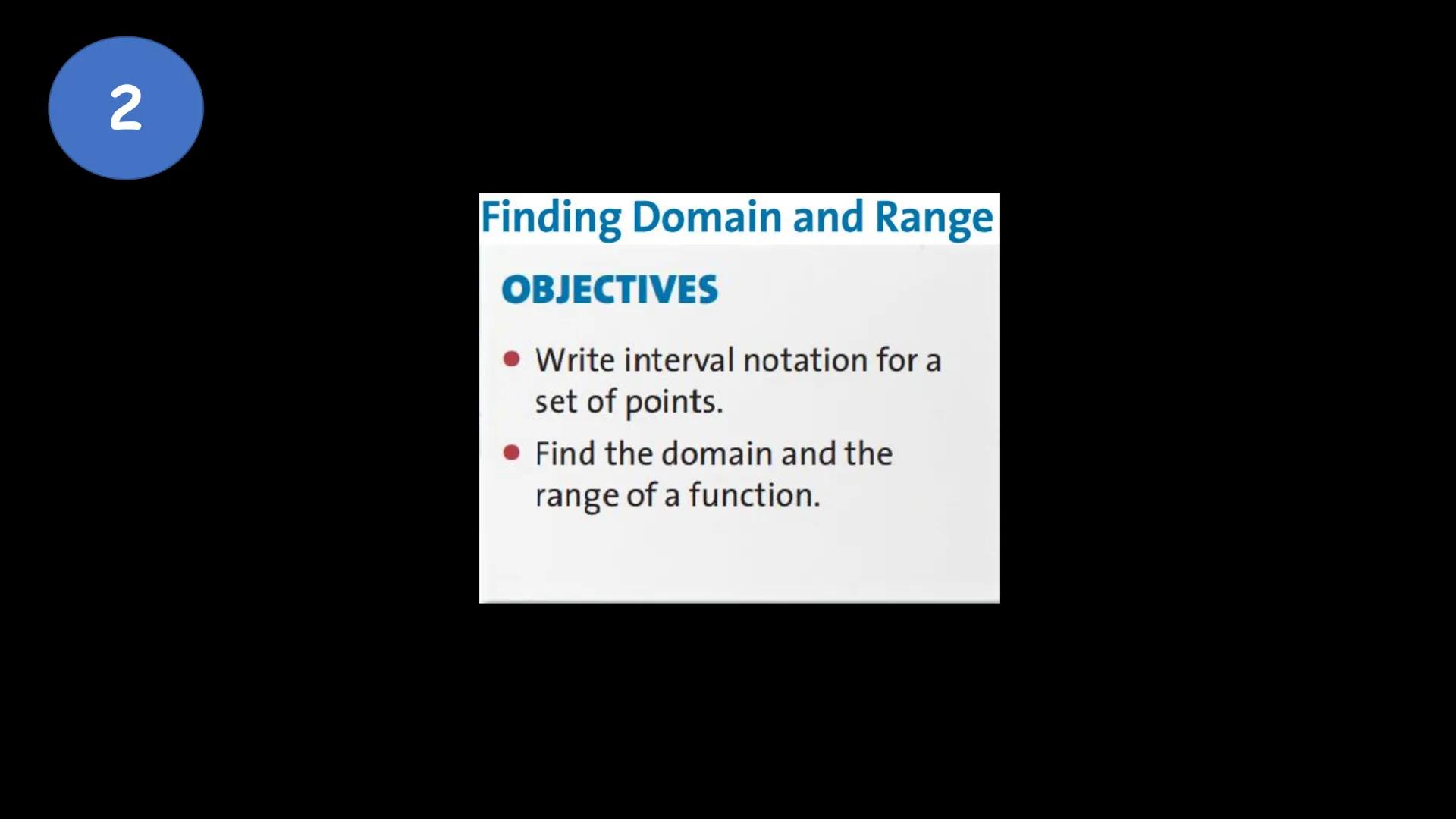 FUNCTIONS, LIMITS
AND CONTINUITY
Functions and
Models
Finding Domain
and Range
Limits: A Numerical
and Graphical
Approach
Algebraic Limits
a