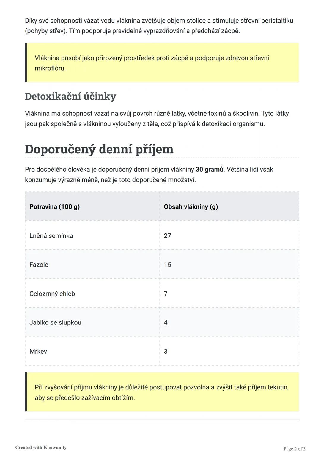 # Funkce vlákniny v našem těle
Přehled důležitých funkcí vlákniny v lidském organismu, její zdroje a doporučený denní příjem.
## Co je vlá