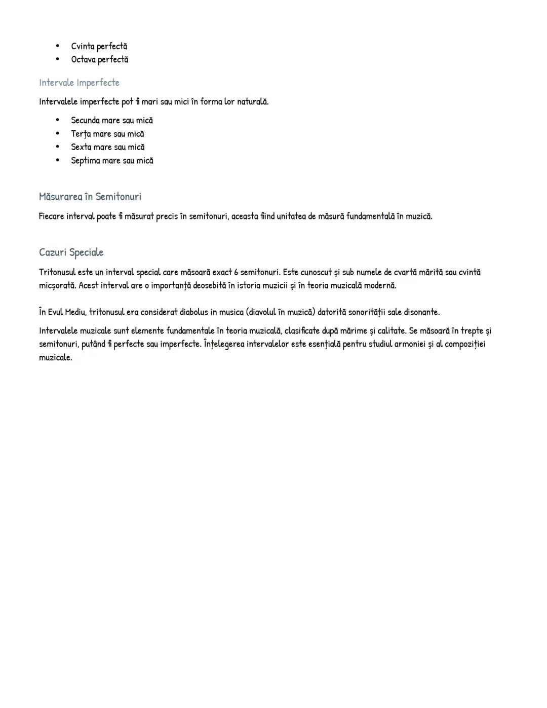 # Intervale Muzicale - Clasificare şi Caracteristici
Introducere în Intervale Muzicale
Intervalul muzical reprezintă distanţa dintre două