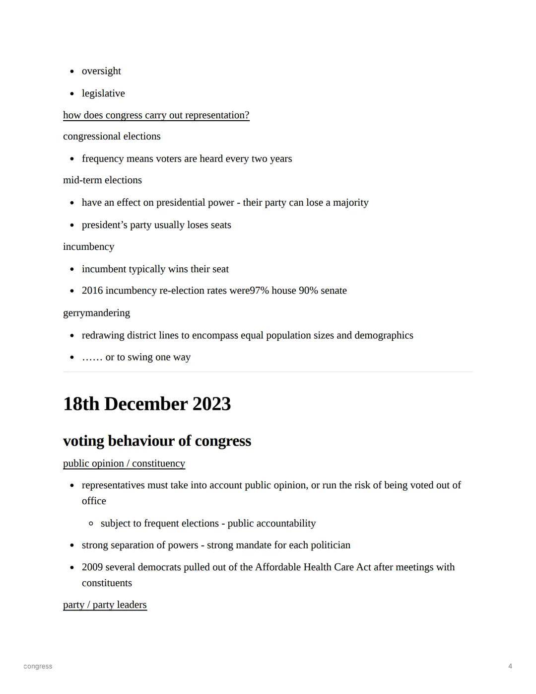 congress
congress
subject
politics
Last edited time @March 8, 2024 6:25 PM
notes
status
paper 3 bullock
ongoing
type
notes
contents
4th Dece