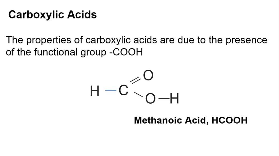 Carboxylic Acids