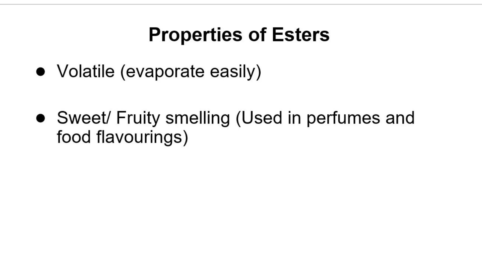 Carboxylic Acids
The properties of carboxylic acids are due to the presence
of the functional group -COOH
O
CO
-
H-C
O-H
Methanoic Acid, HCO
