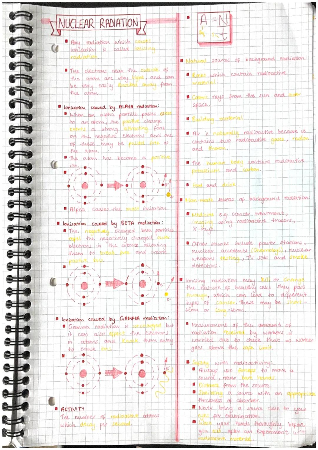 C
1
LAVES & RADIATION
WAVES & PROPERTIES
Waves are
TRANSVERSE WAVE
direction
of source
of energy.
A
A wave where the direction of
energy is