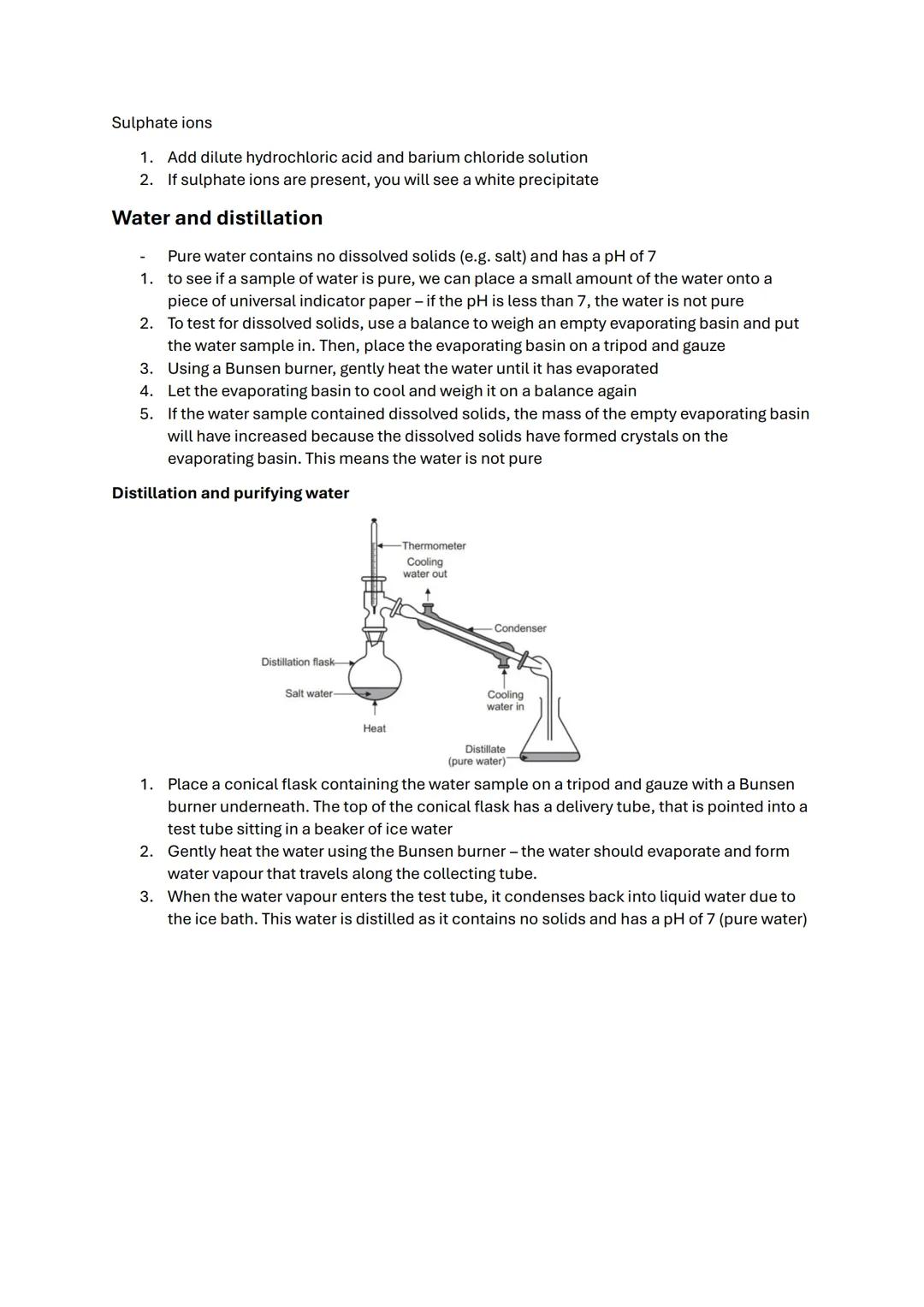 Chemistry Paper 2 required practicals
Rates of reaction
Method 1-disappearing cross
1. If you react sodium thiosulfate solution with hydroch