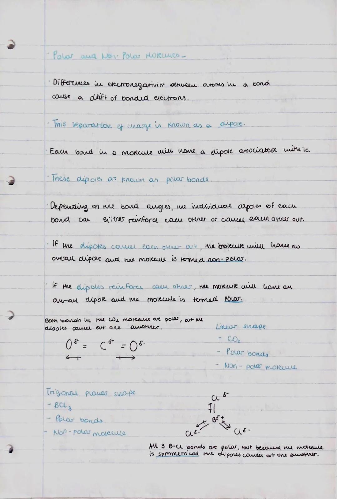 - Polar ала Nоv Polas можете
Differences і екстопедаtivity жениеем ають і
cause a drift of bonded electrons.
• This separation of charge is