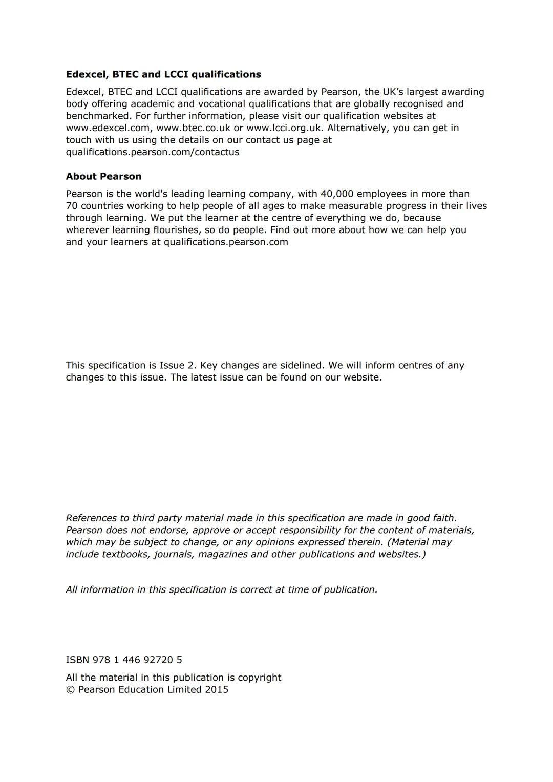 # GCSE (9-1)
Mathematics
edexcel
Specification
Pearson Edexcel Level 1/Level 2 GCSE (9-1) in Mathematics (1MA1)
First teaching from Sept