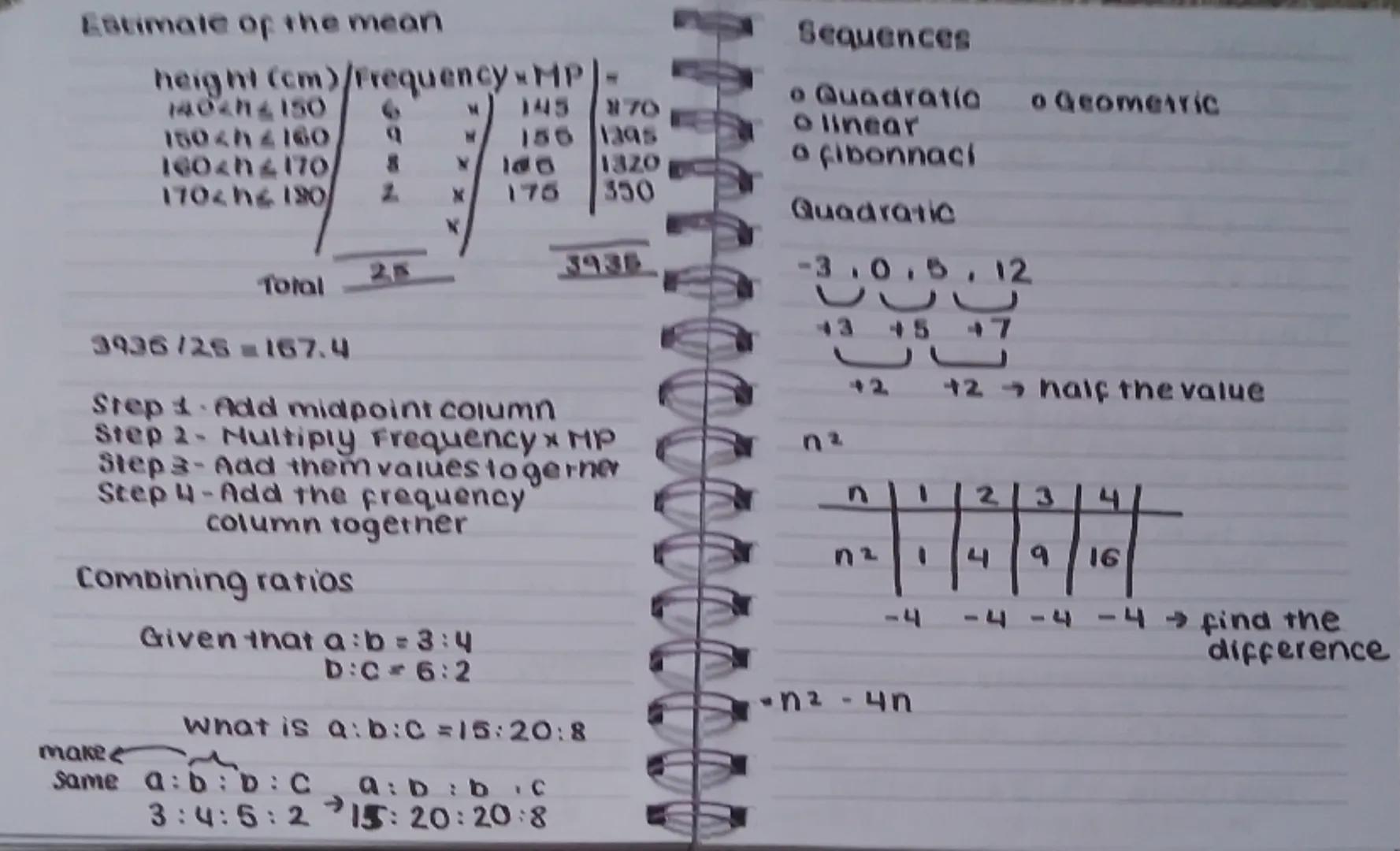 Quadratic graphs
have a line
of symmetry
$x^2$
Exponential graphs
*
Reciprocal graphs
$1/x$
Linear grapns
y=mx+c
Gradient
4 intercept
cubic