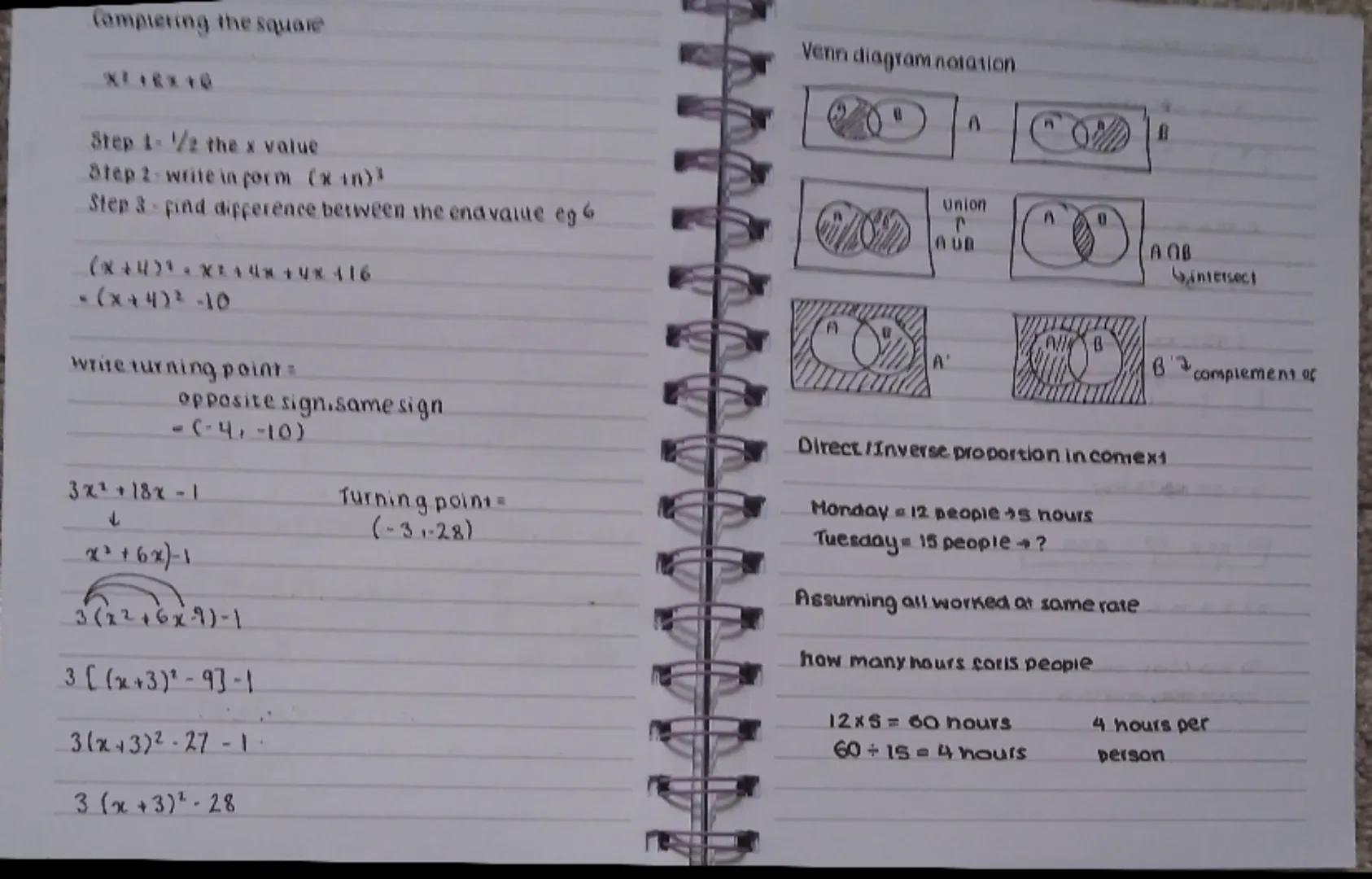 Quadratic graphs
have a line
of symmetry
$x^2$
Exponential graphs
*
Reciprocal graphs
$1/x$
Linear grapns
y=mx+c
Gradient
4 intercept
cubic