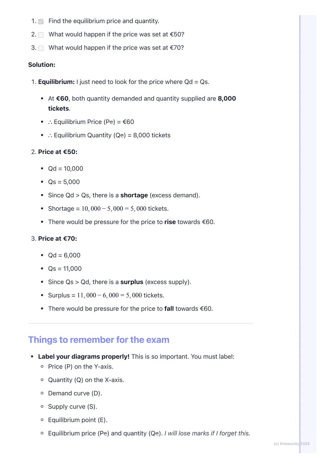 # Market Equilibrium
Understanding market equilibrium
This is a really important concept. It's basically the point where the amount of
a p