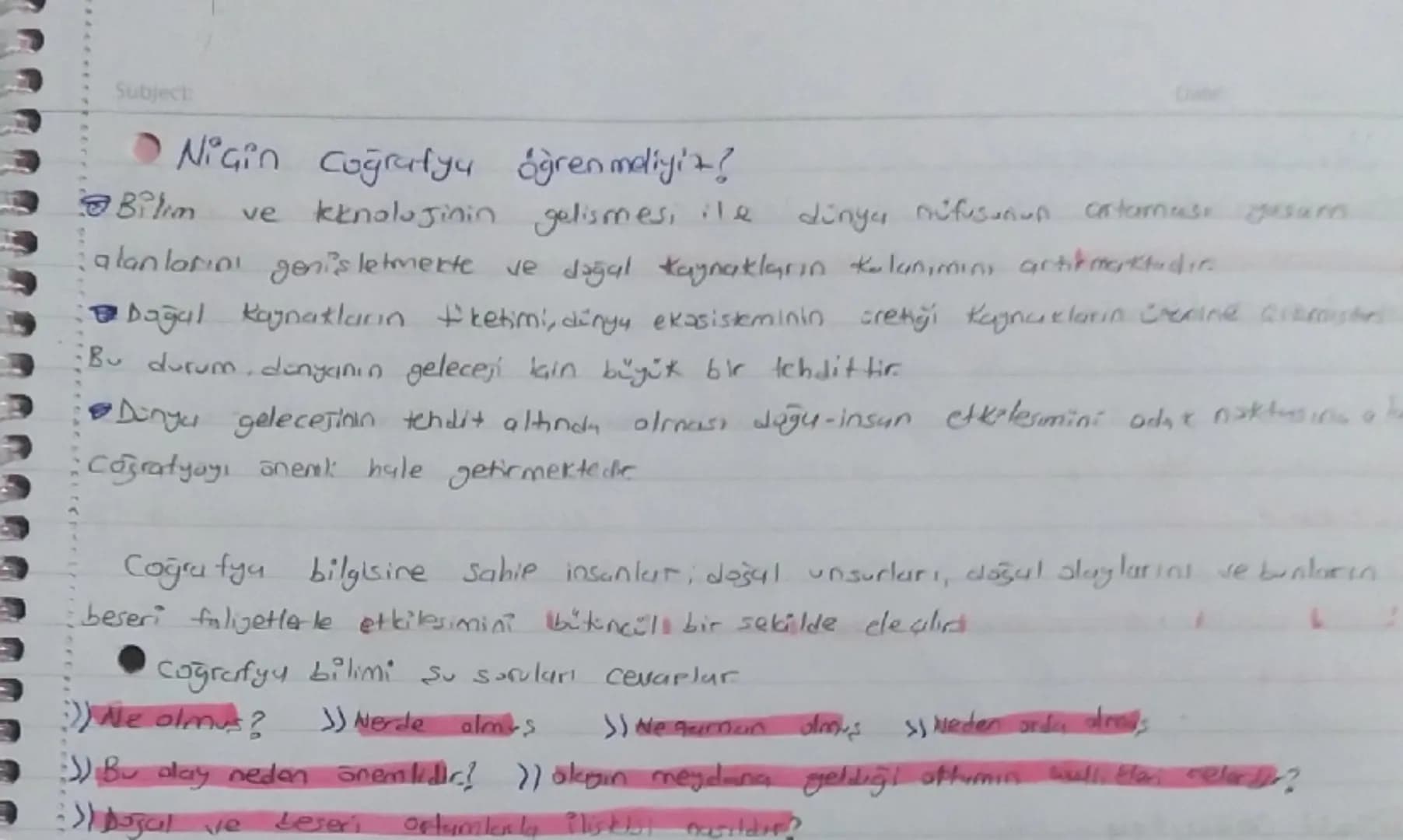 HATIRLATNA
#Coğrafya bilimi, Mekansal bilgileri elde etmek, bunları analit etmek ve yor
amlamak için aşağıdakı teknikler Kullanılır
1
1 uzak