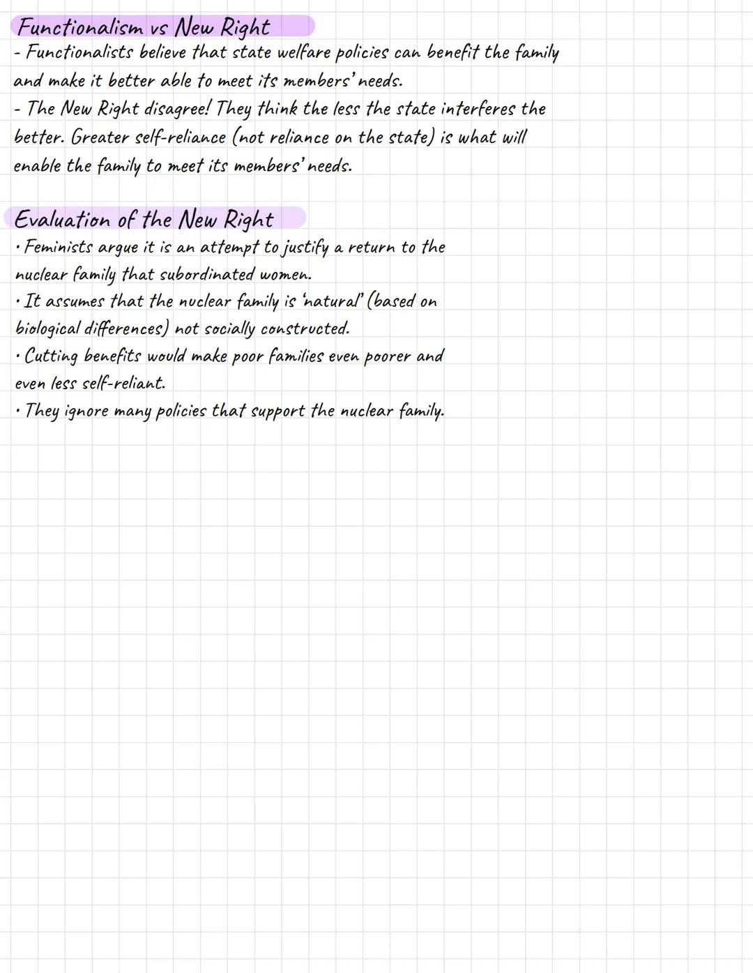 Sociology: Family Policy
The One-Child Policy
The effects of the one-child policy are that:
- This has increased that ageing population mea