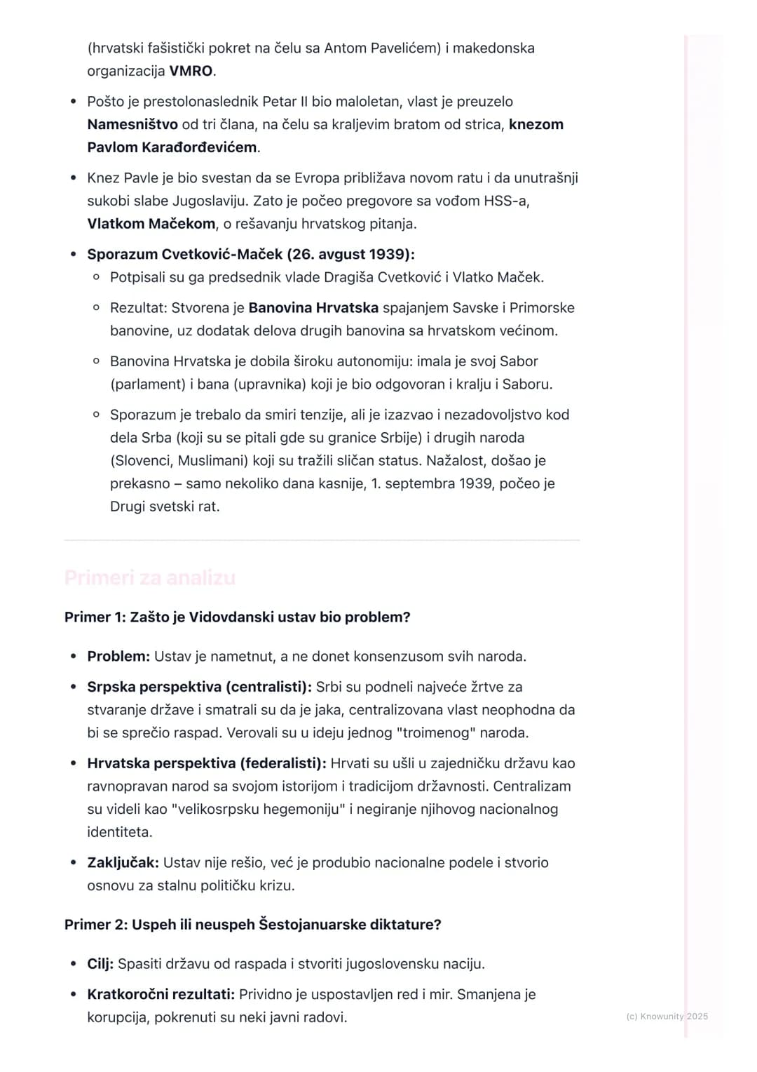 # Kraljevina Jugoslavija:
Politički život i nacionalno
pitanje
Uvodni pregled
Kraljevina Srba, Hrvata i Slovenaca (SHS) stvorena je 1. dec