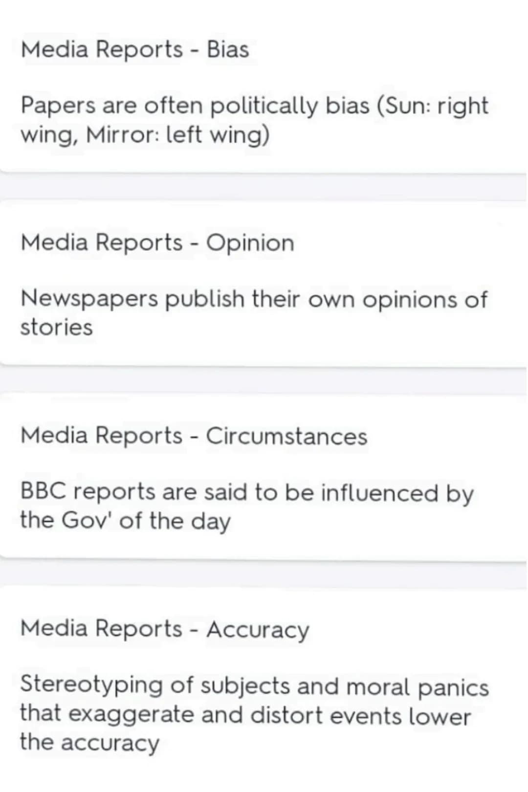 <h2>Political Bias</h2>
<p>Papers often exhibit political bias, with the <em>Sun</em> leaning towards the right wing and the <em>Mirror</em