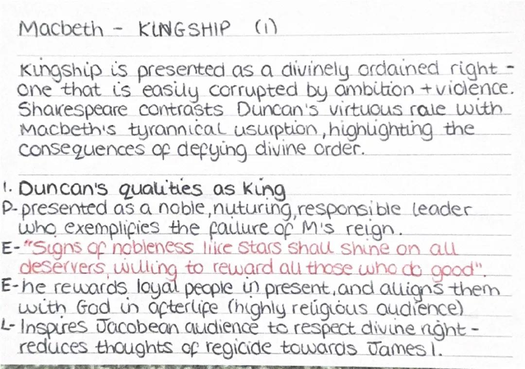 Macbeth Key Themes Summary, Points, Quotes, Analysis - Answer Structures