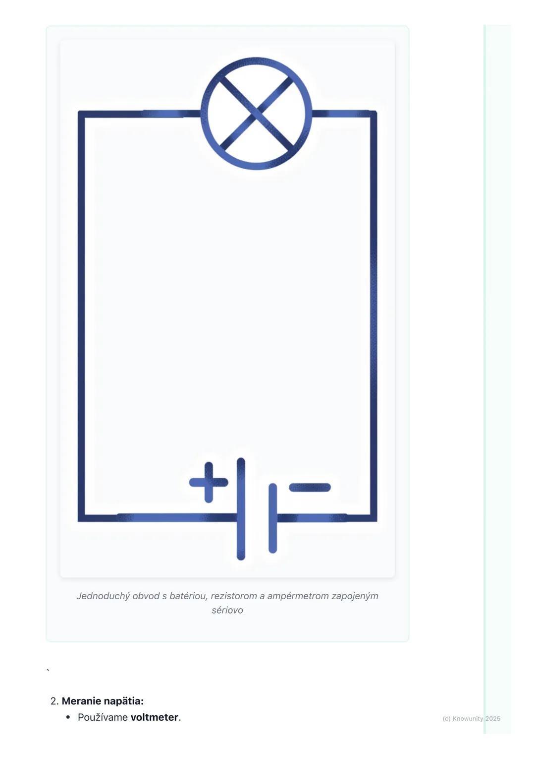 # Elektrický prúd, napätie, odpor
Úvod do témy
Dnes si zopakujeme základy elektrotechniky, konkrétne elektrický prúd,
napätie a odpor. Tie