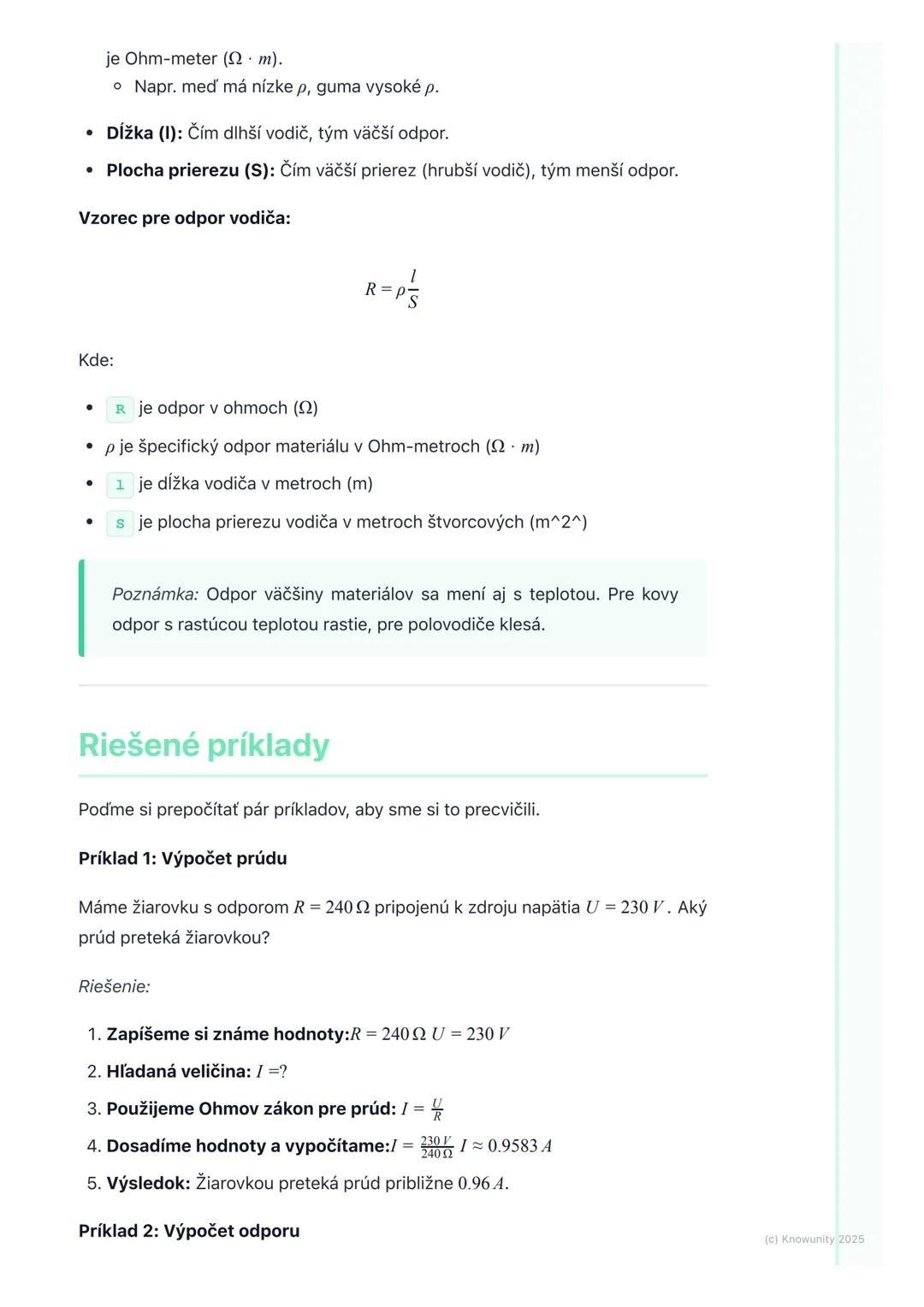 # Elektrický prúd, napätie, odpor
Úvod do témy
Dnes si zopakujeme základy elektrotechniky, konkrétne elektrický prúd,
napätie a odpor. Tie