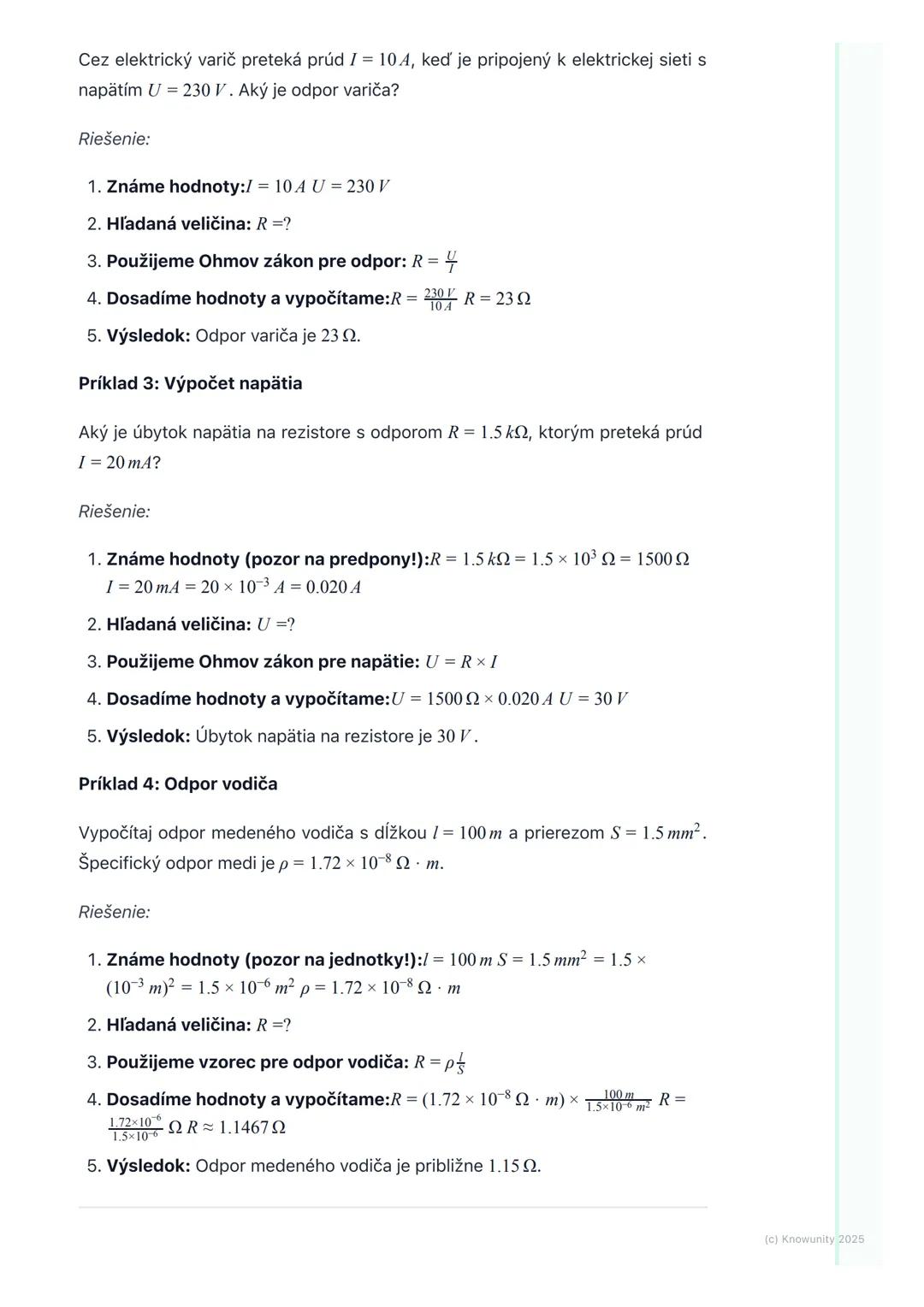 # Elektrický prúd, napätie, odpor
Úvod do témy
Dnes si zopakujeme základy elektrotechniky, konkrétne elektrický prúd,
napätie a odpor. Tie