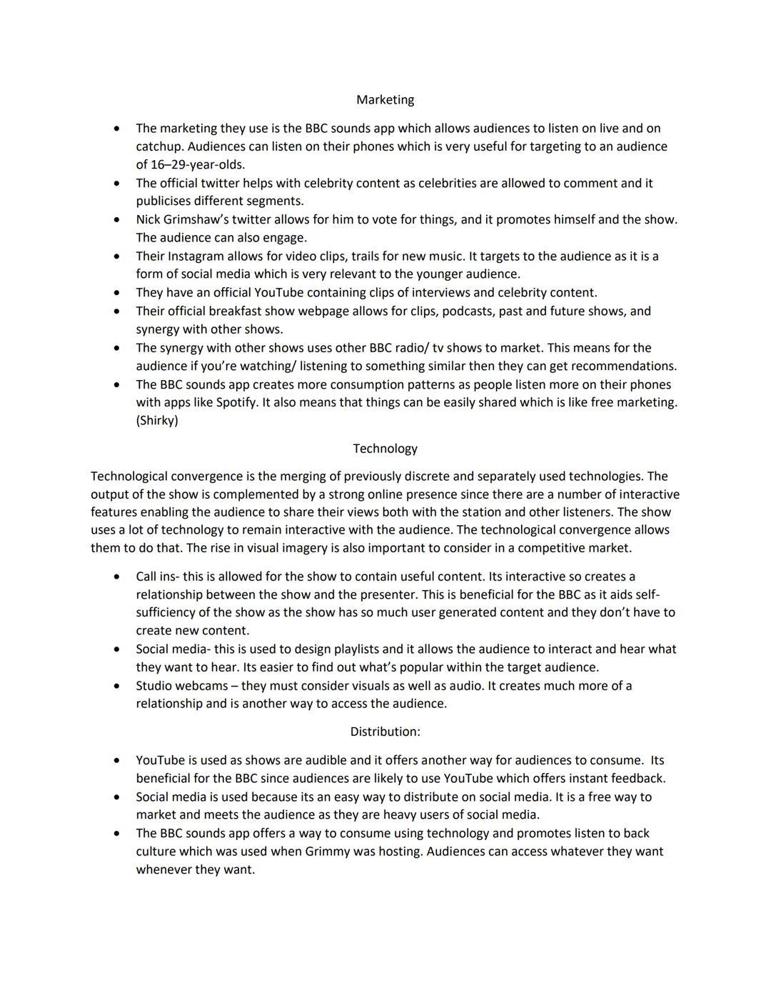 BBC
The BBC is overseen by the
government and regulated by Ofcom.
The BBC provides 10 national TV
channels, 10 national radio stations
and 4