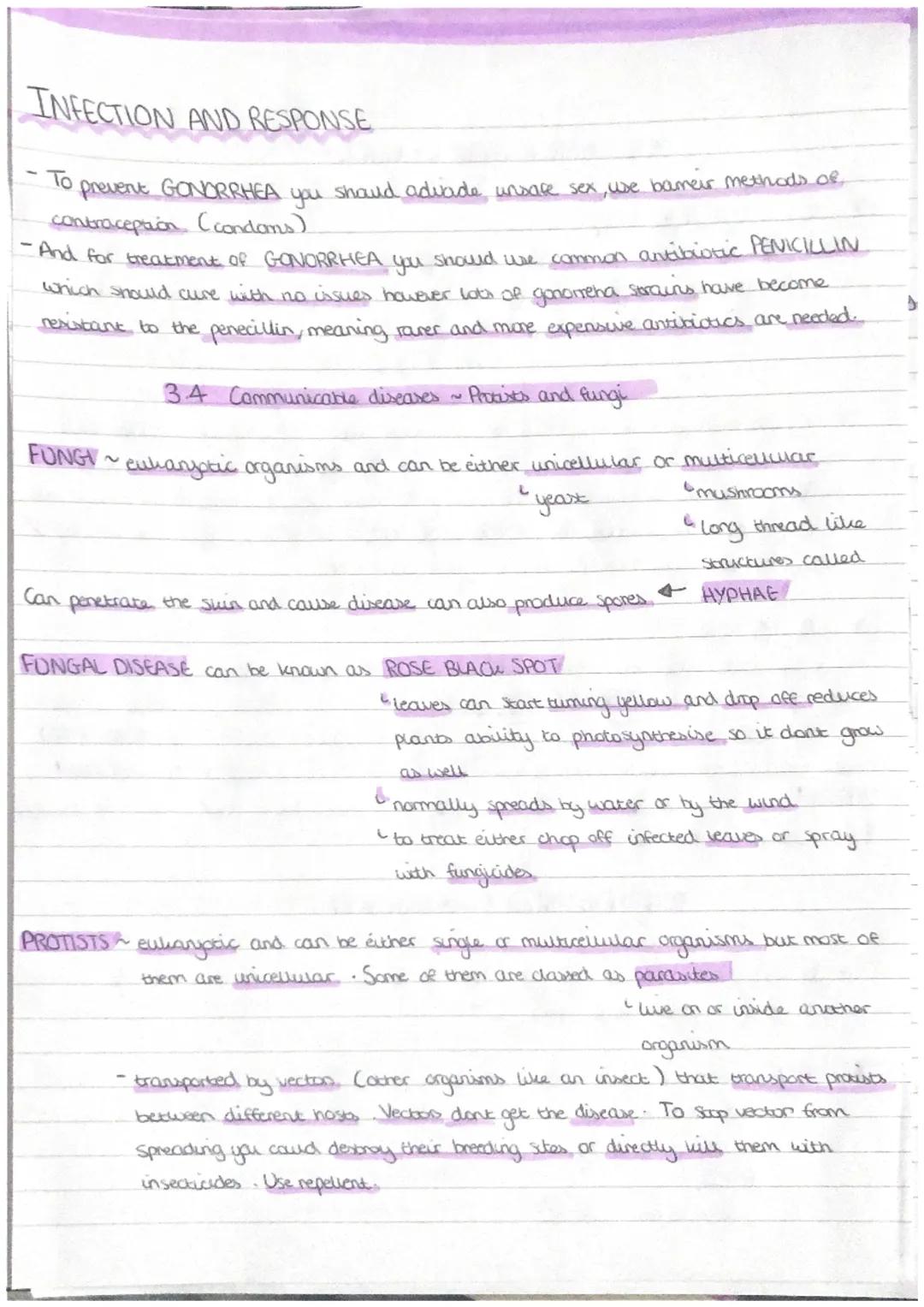 INECTION AND RESPONSE
MICROORGANISMS
3.1. Communicarte diseases ~ Invoro.
group of tiny organ cells including bacteria unises, proxises and