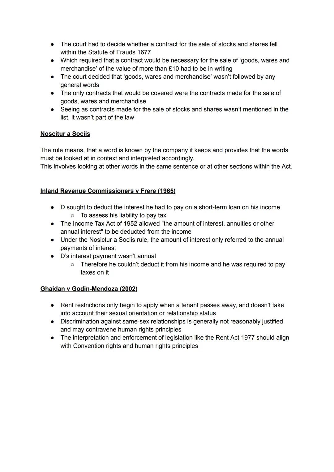 # Statutory Interpretation
Is essentially the Interpretation of the Law that Parliament has set down.
Acts set out by Parliament may have