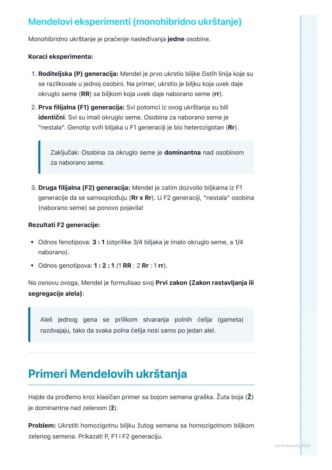 # Istorijat genetike i Gregor
Mendel
Uvod u istorijat genetike
Genetika je grana biologije koja proučava nasleđivanje i promenljivost
(var