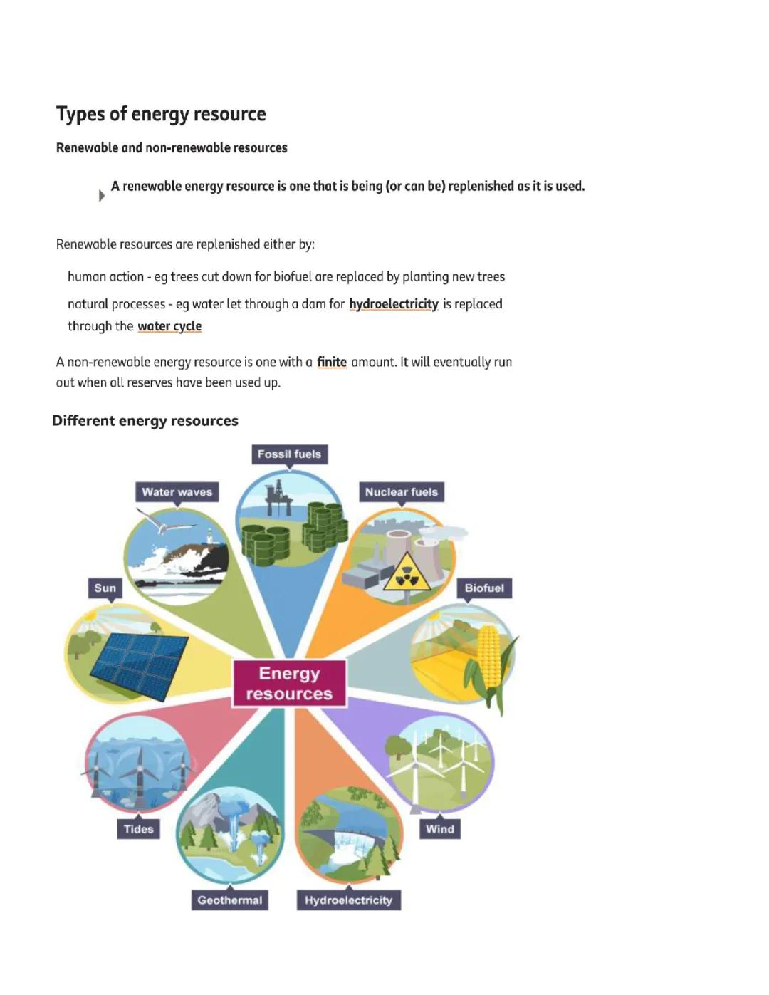 Exploring Types of Energy Sources