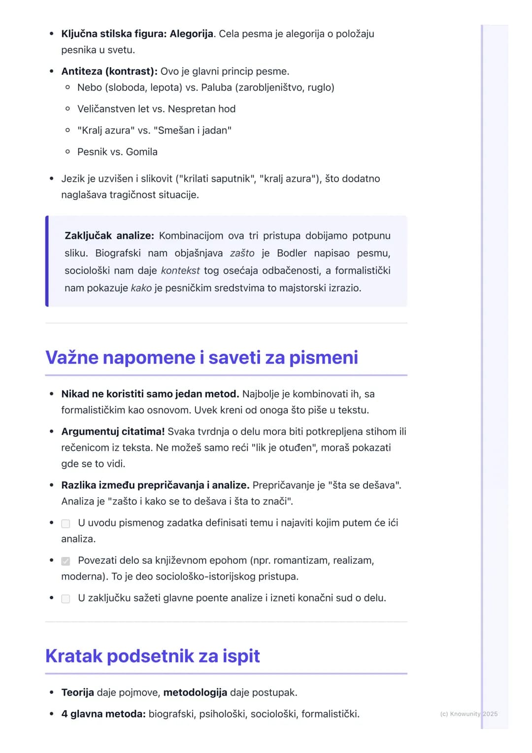 # Uvod u književnu teoriju i
metodologiju analize
Uvod u teoriju i metodologiju književnosti
Ovo je produbljivanje onoga što smo već radil