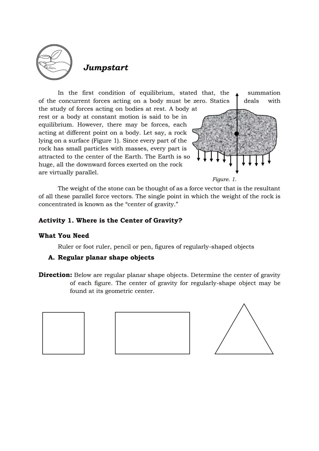 SHS
AIRs - LM in
General Physics 1
Quarter 2 - Week 1
Module 1- Torque and Moment of Inertia
DepED
DEPARTMENT OF EDUCATION
RTMENT OF EDUCATI