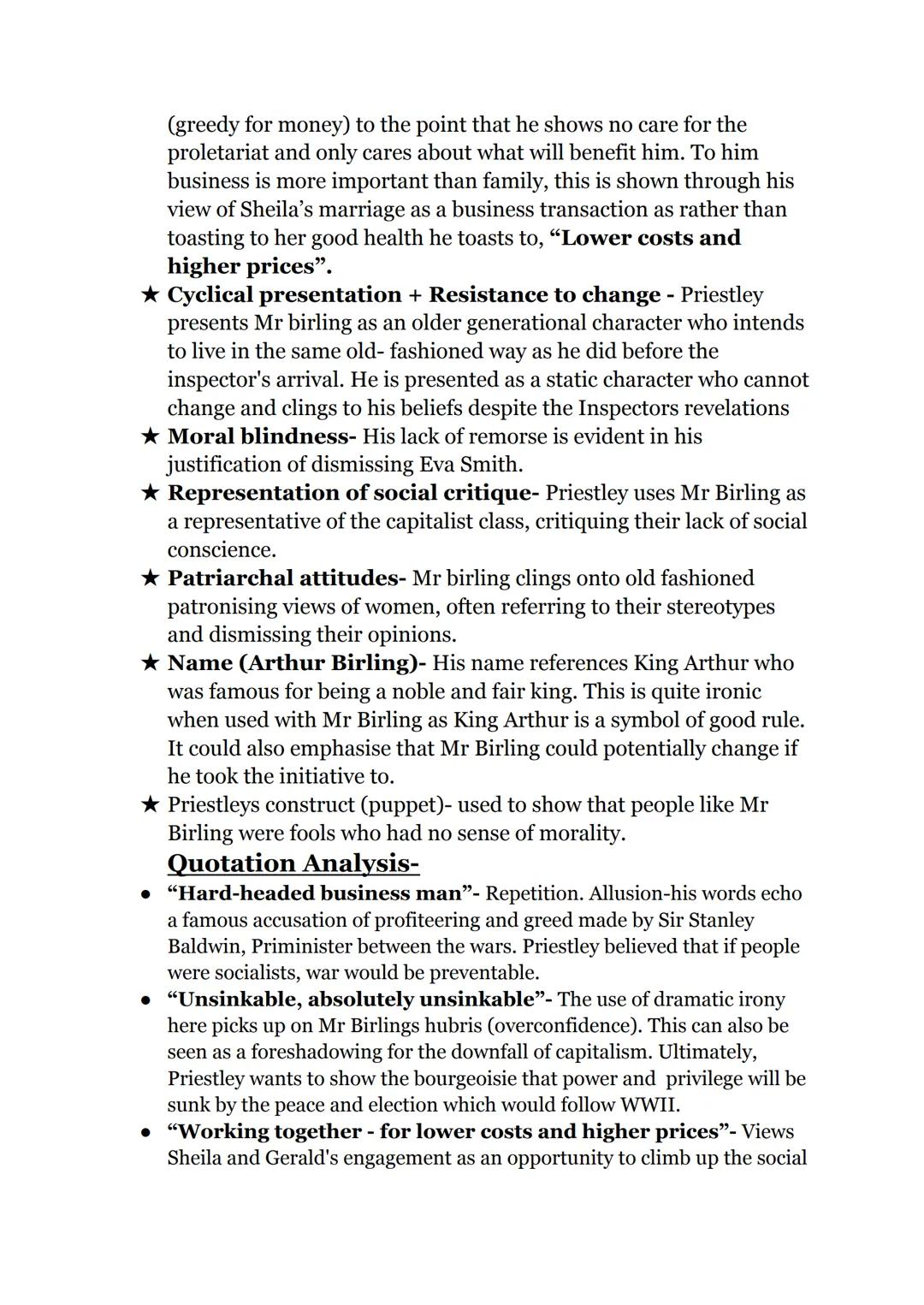 # An Inspector Calls
(Characters)
Sheila Birling:
Initial Portrayal: Initially, Sheila is portrayed as a stereotypical
younger generation