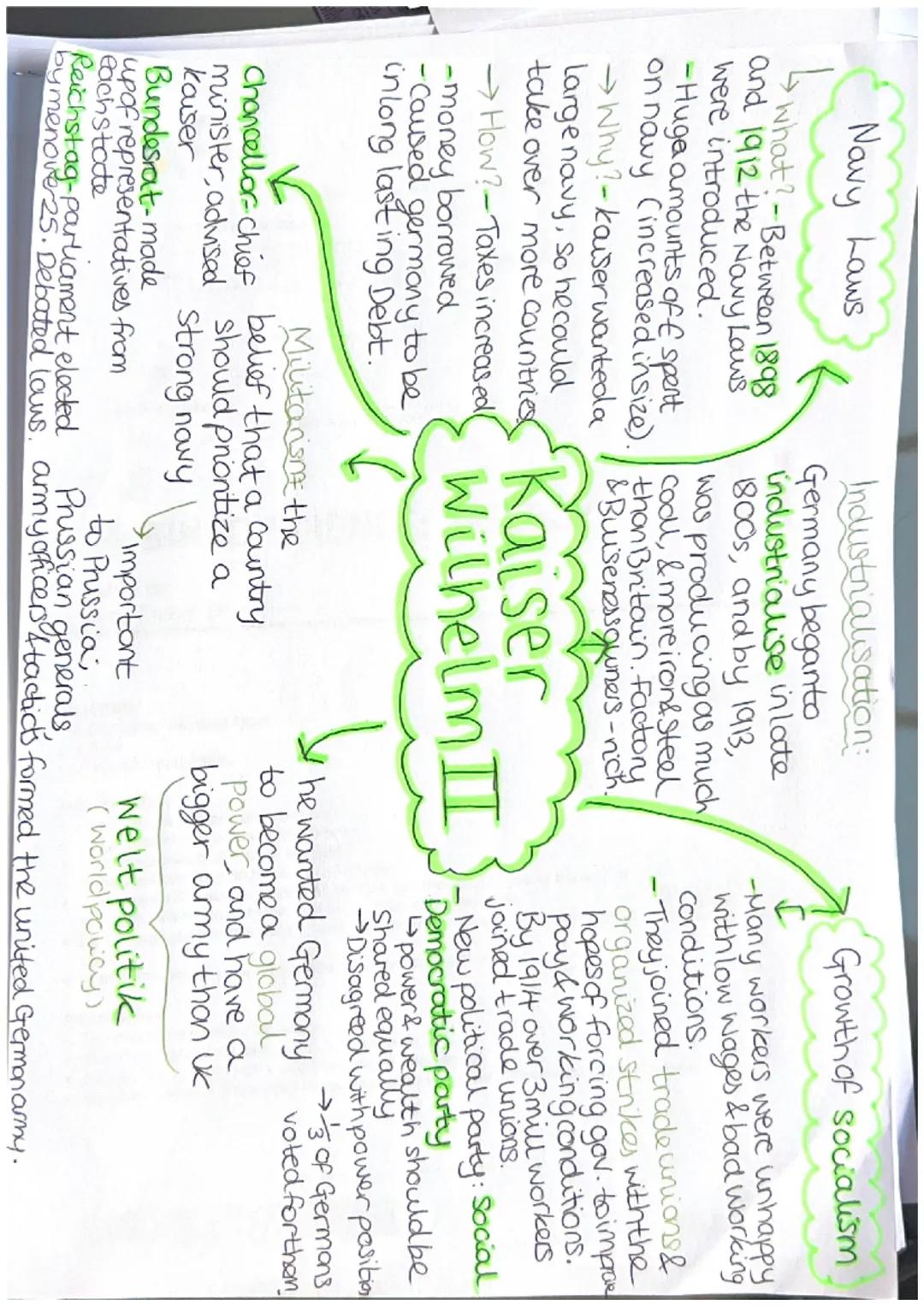 Navy Laws
what? - Between 1898
and 1912 the Navy Laws
were introduced.
-Huge amounts of € spent
on navy (increased insize).
Why?-kaiser want
