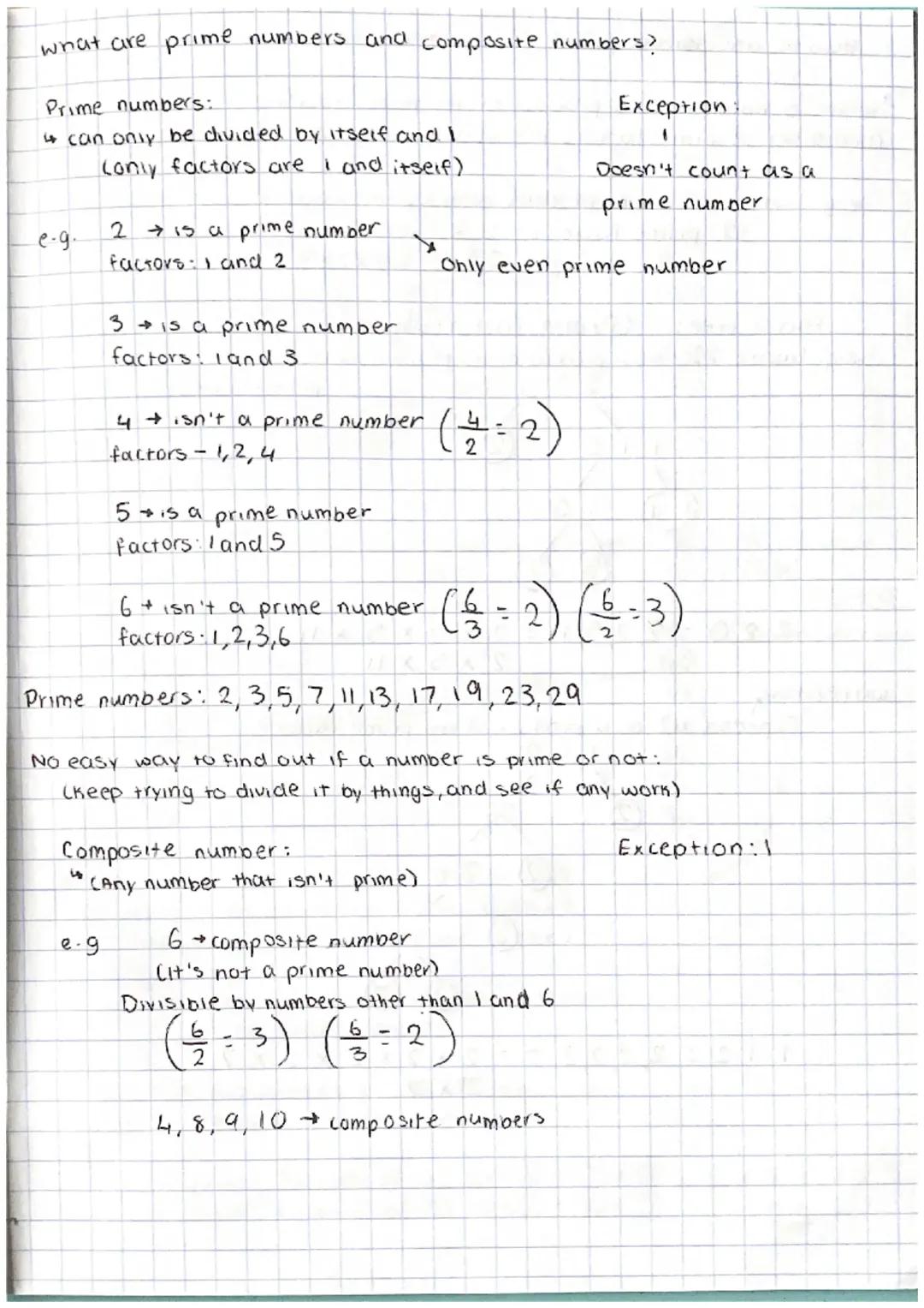 Understanding Prime and Composite Numbers