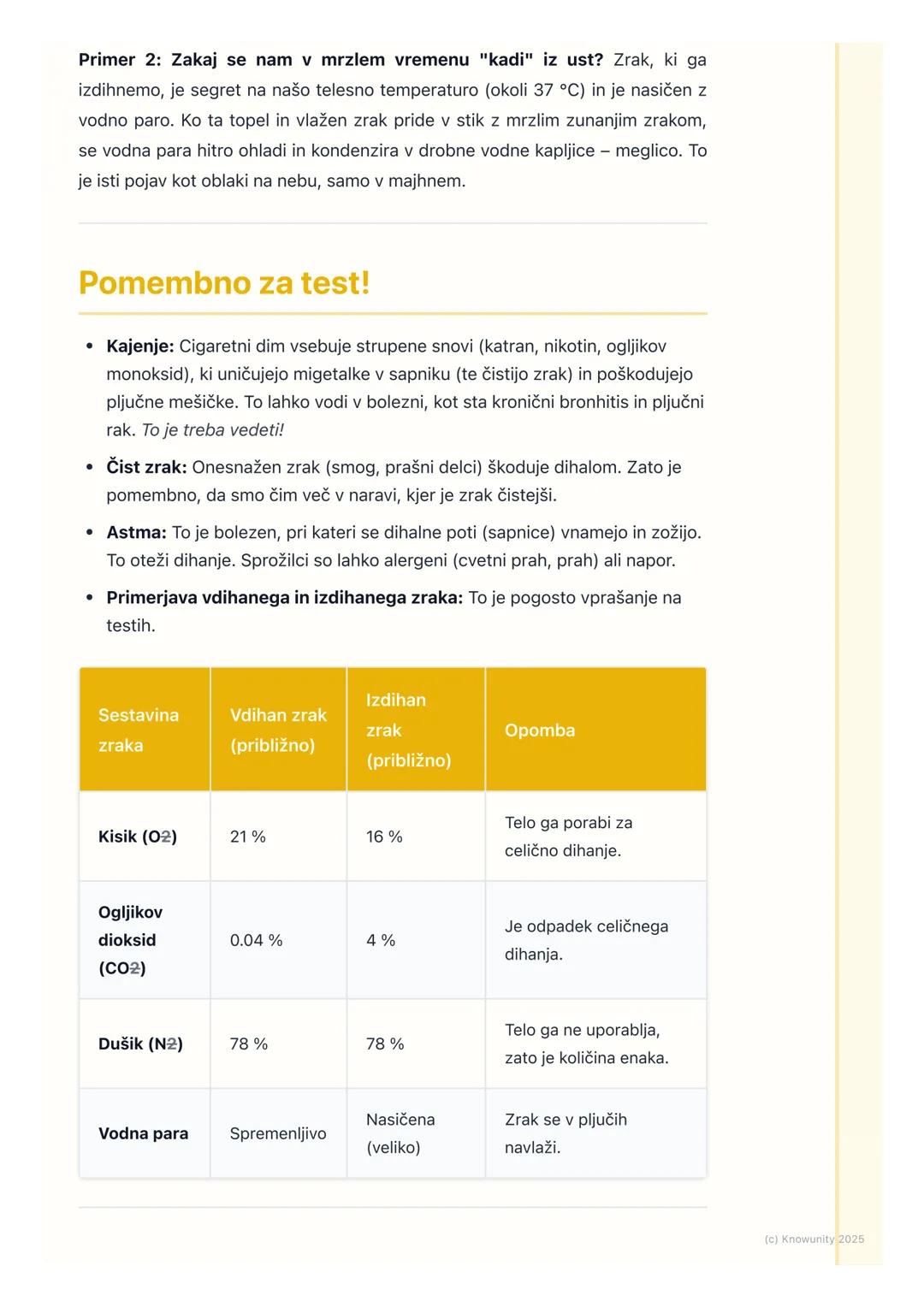 # Dihala
## Uvod v dihala
Dihanje je nujno za življenje. Brez hrane lahko zdržimo nekaj tednov, brez vode
nekaj dni, ampak brez zraka samo
