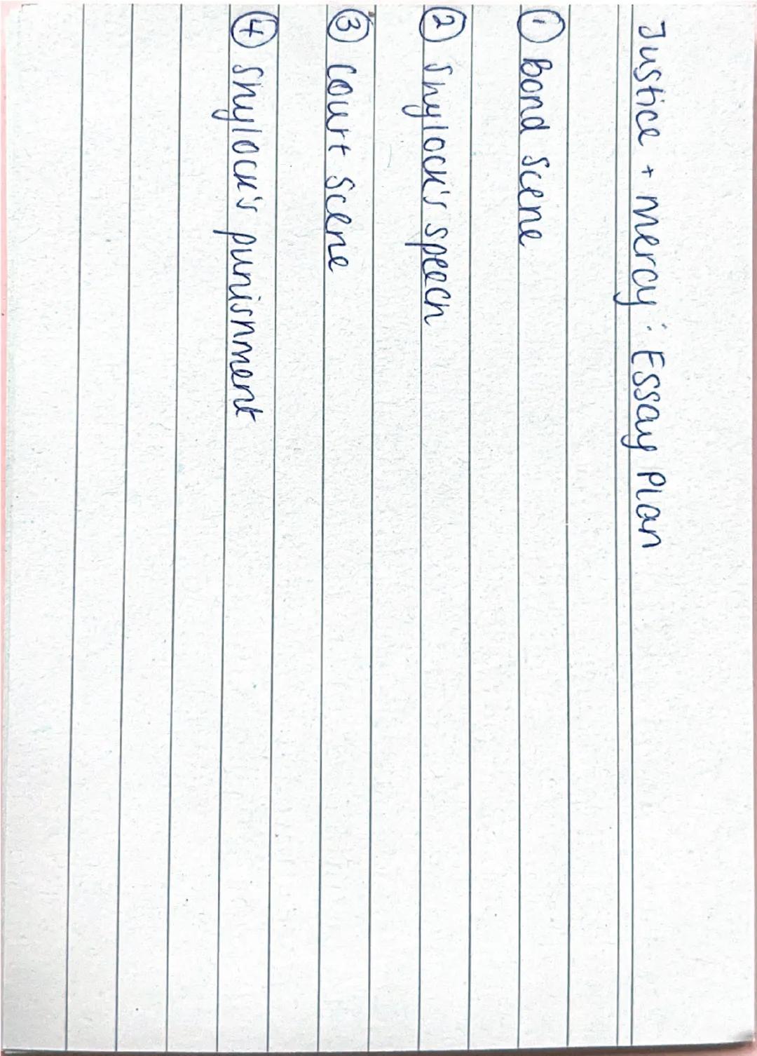 Justice + Mercy. Key Quotes
3000ducats?
"Hath a dog money? Is it possible a cur can und 30
- Tamas like to call thee so again, to spit on th