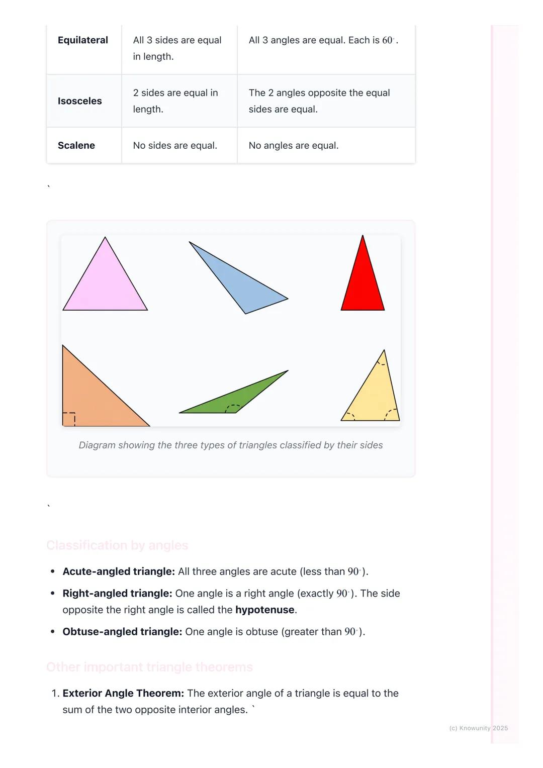 # Triangles and Quadrilaterals
Introduction to these shapes
Triangles and quadrilaterals are types of polygons. They are flat, 2D shapes
m