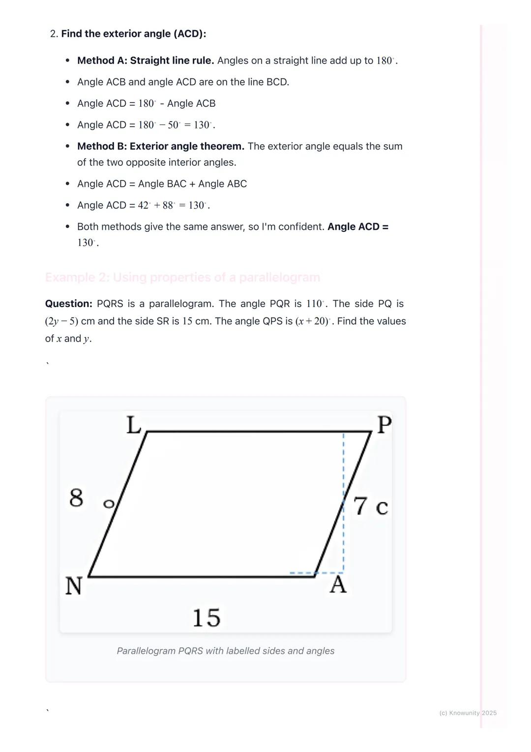 # Triangles and Quadrilaterals
Introduction to these shapes
Triangles and quadrilaterals are types of polygons. They are flat, 2D shapes
m